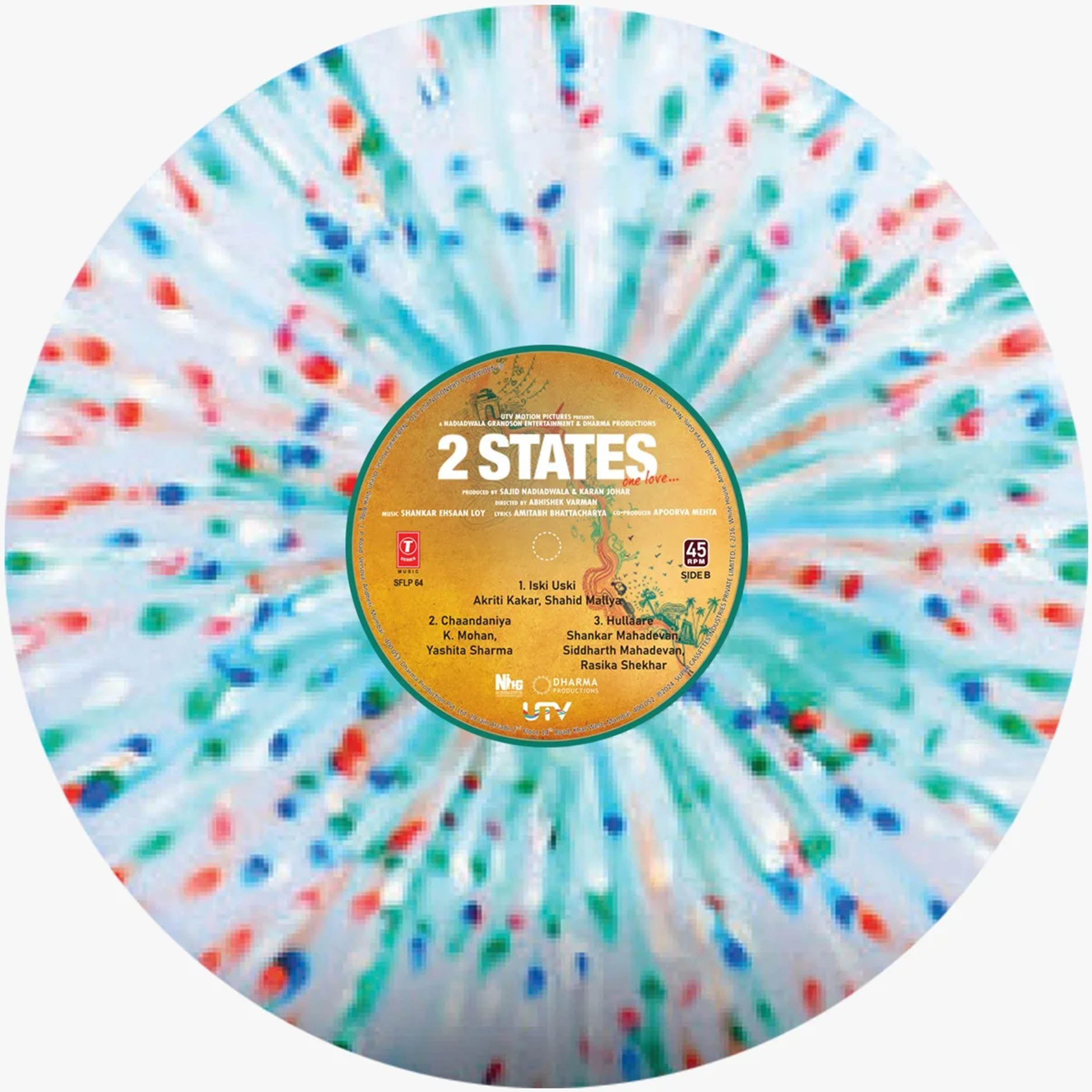 2 STATES - VINYL RECORD ( SPLATTER ) - thumbnail 3