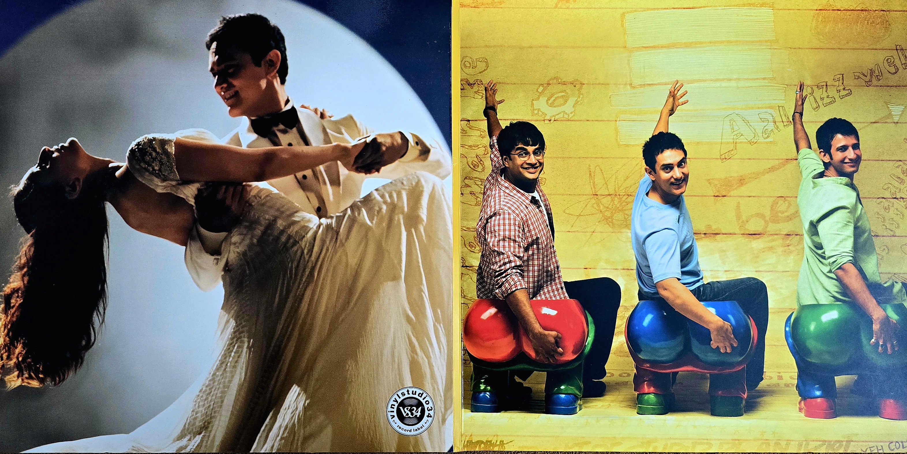 3 IDIOTS - VINYL RECORD ( SPLATTER ) - thumbnail 2