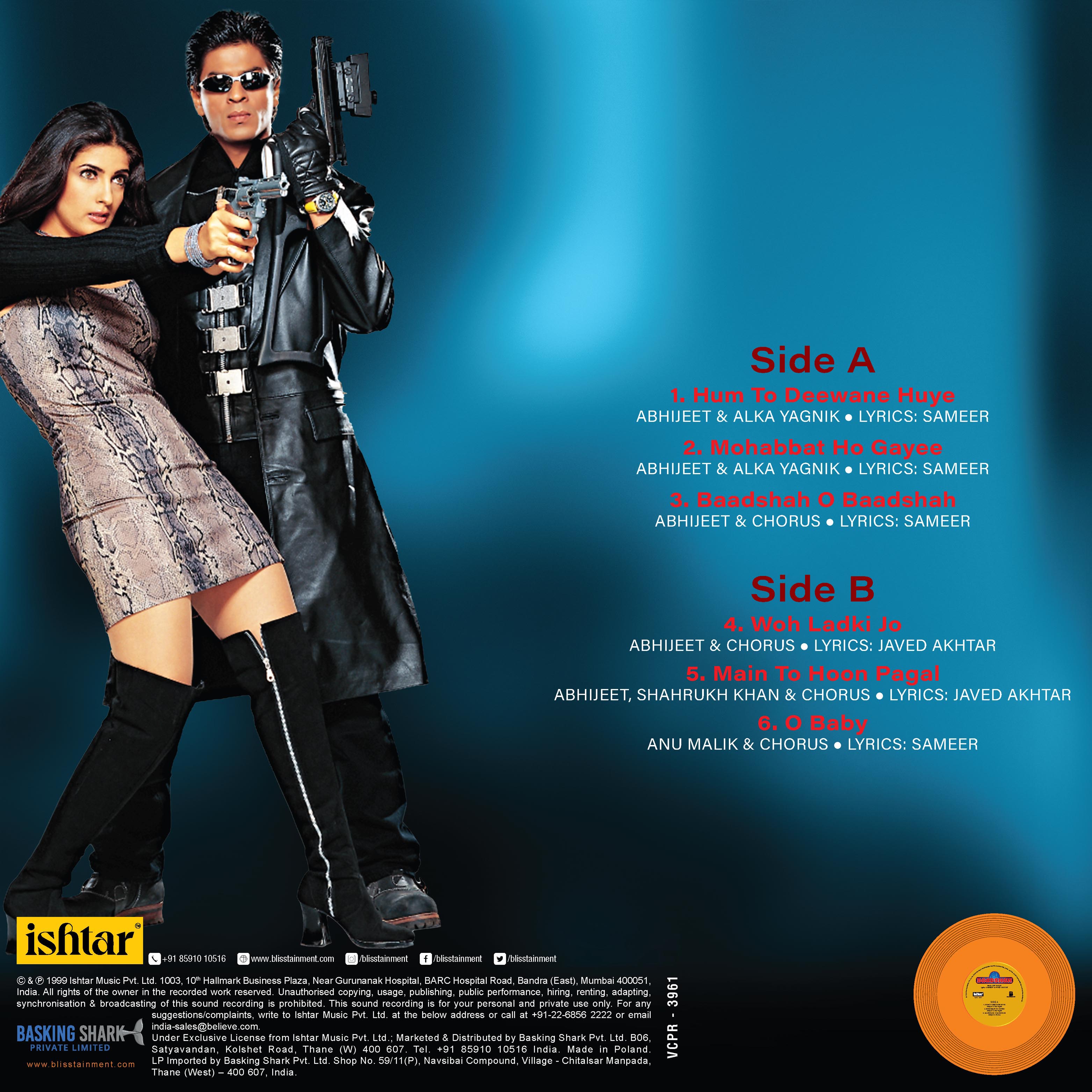 BAADSHAH - VINYL RECORD - thumbnail 4