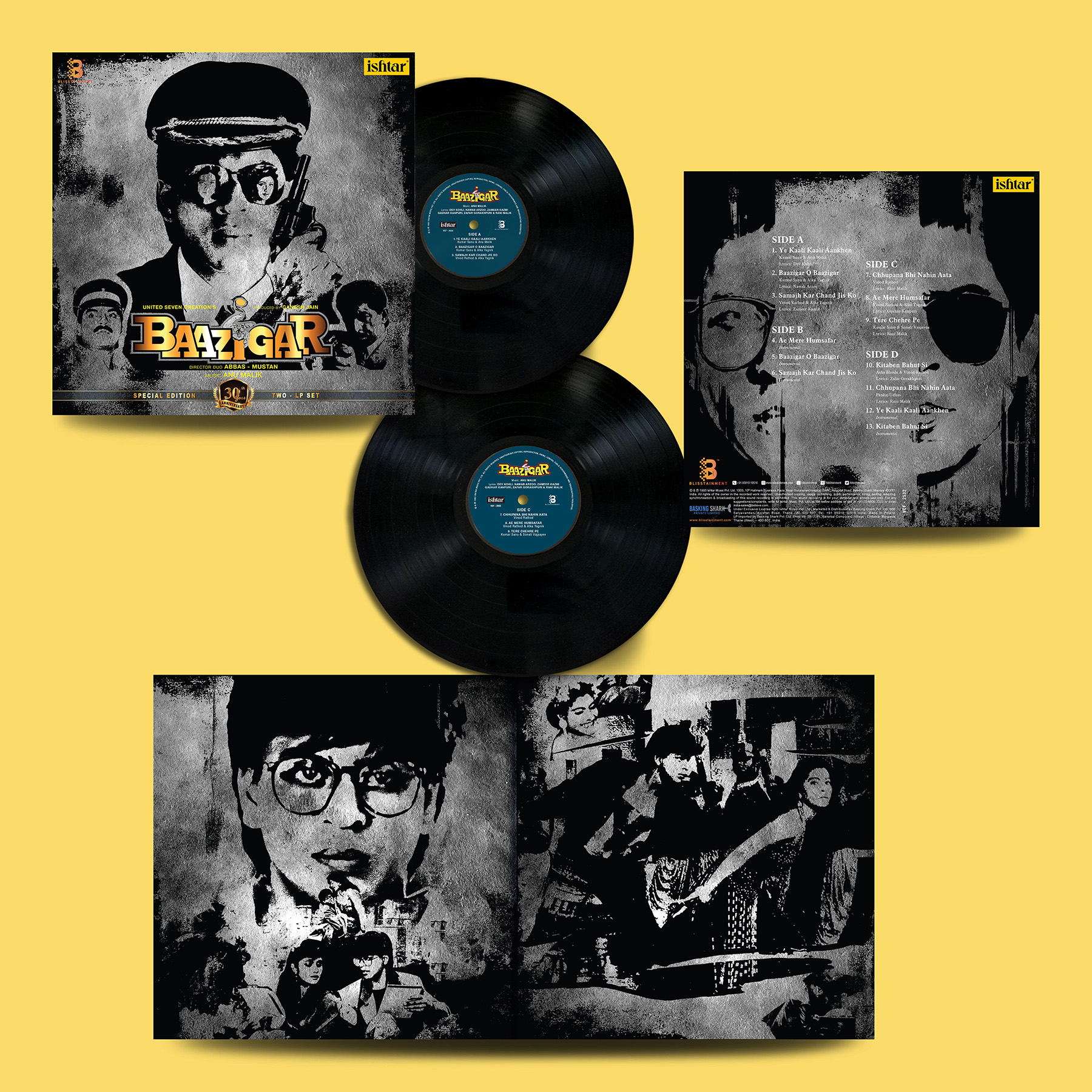 BAAZIGAR : 2LP SET - VINYL RECORD - thumbnail 2