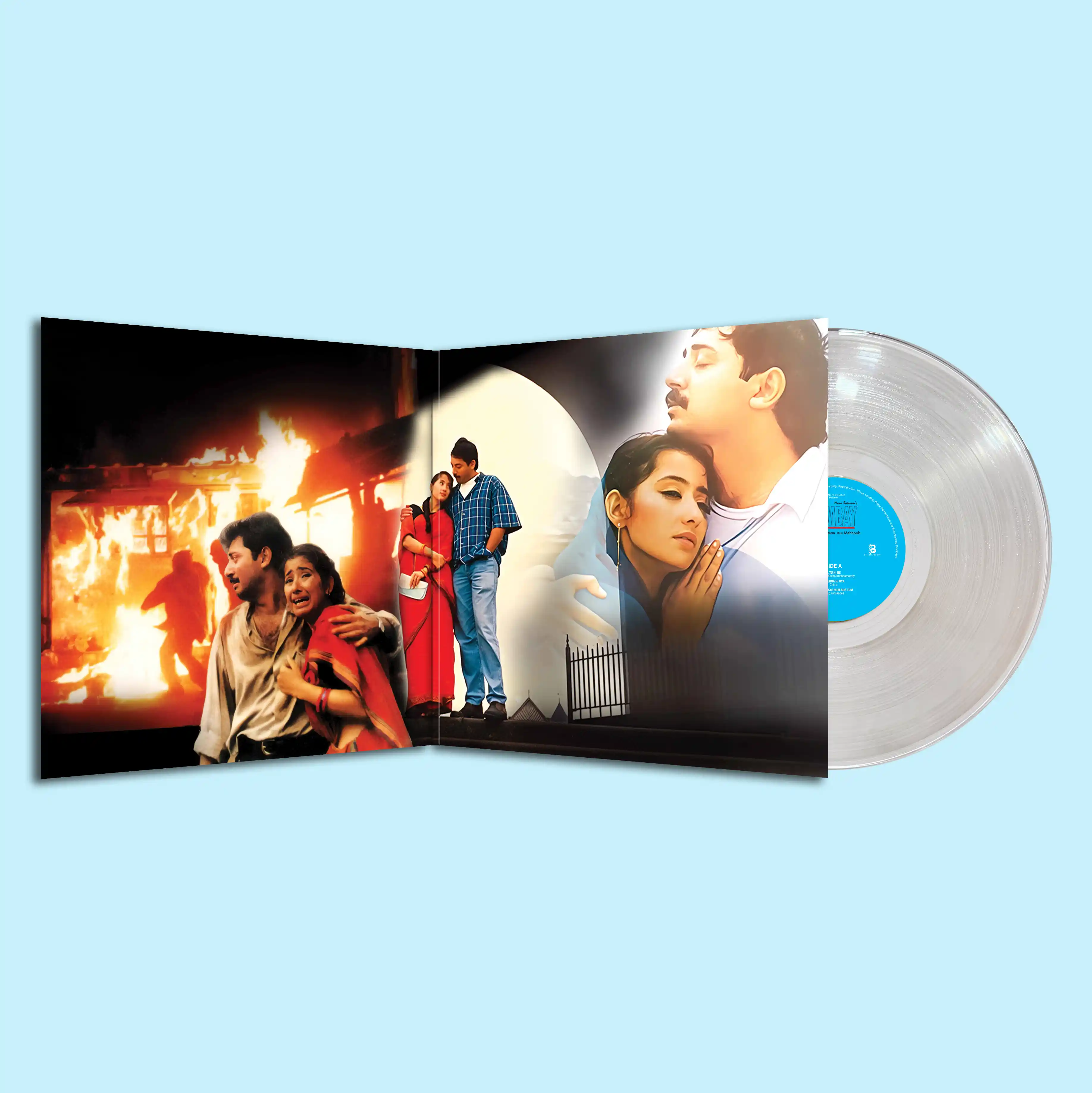 BOMBAY - VINYL RECORD ( TRANSPARENT ) - thumbnail 3