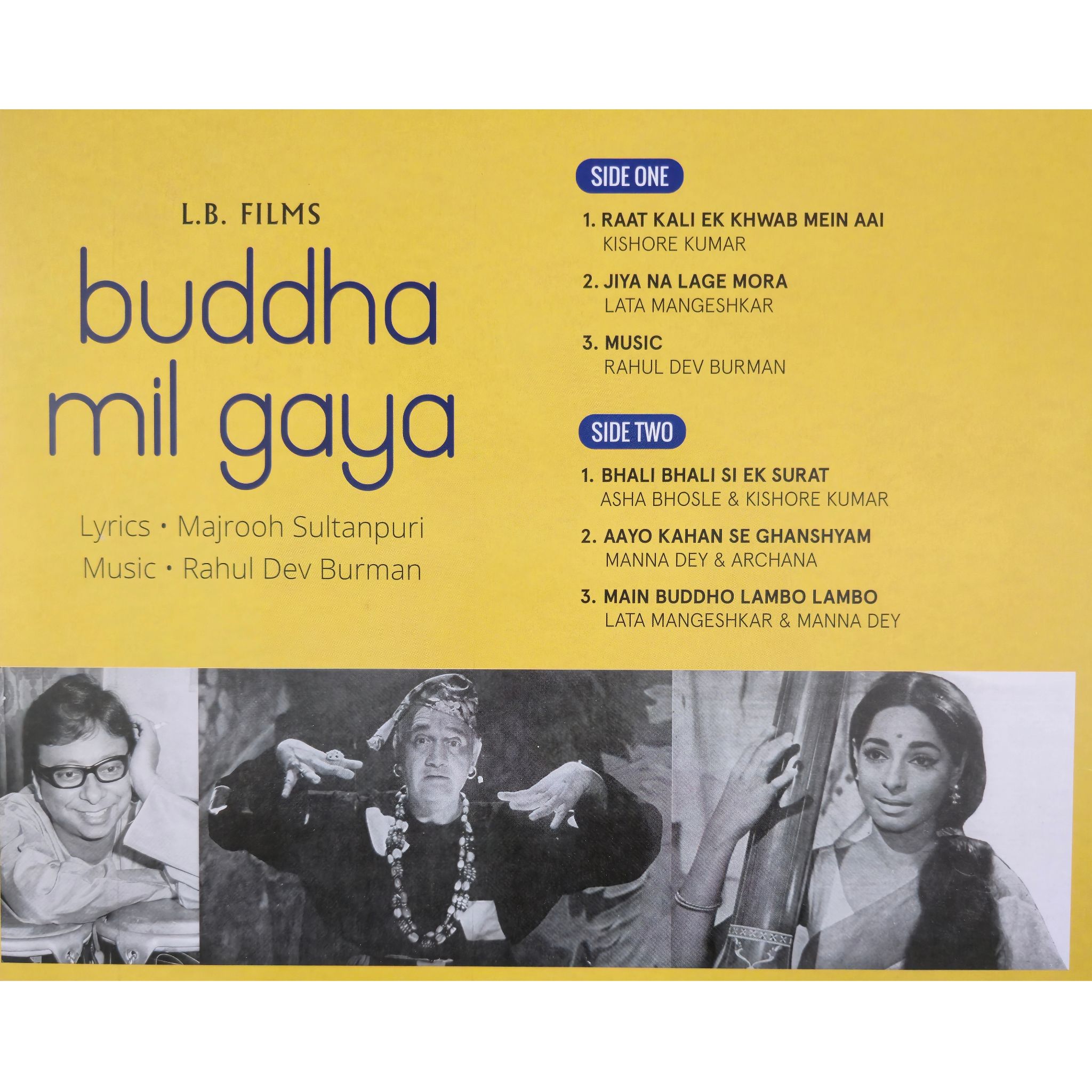 BUDDHA MIL GAYA - VINYL RECORD - thumbnail 2