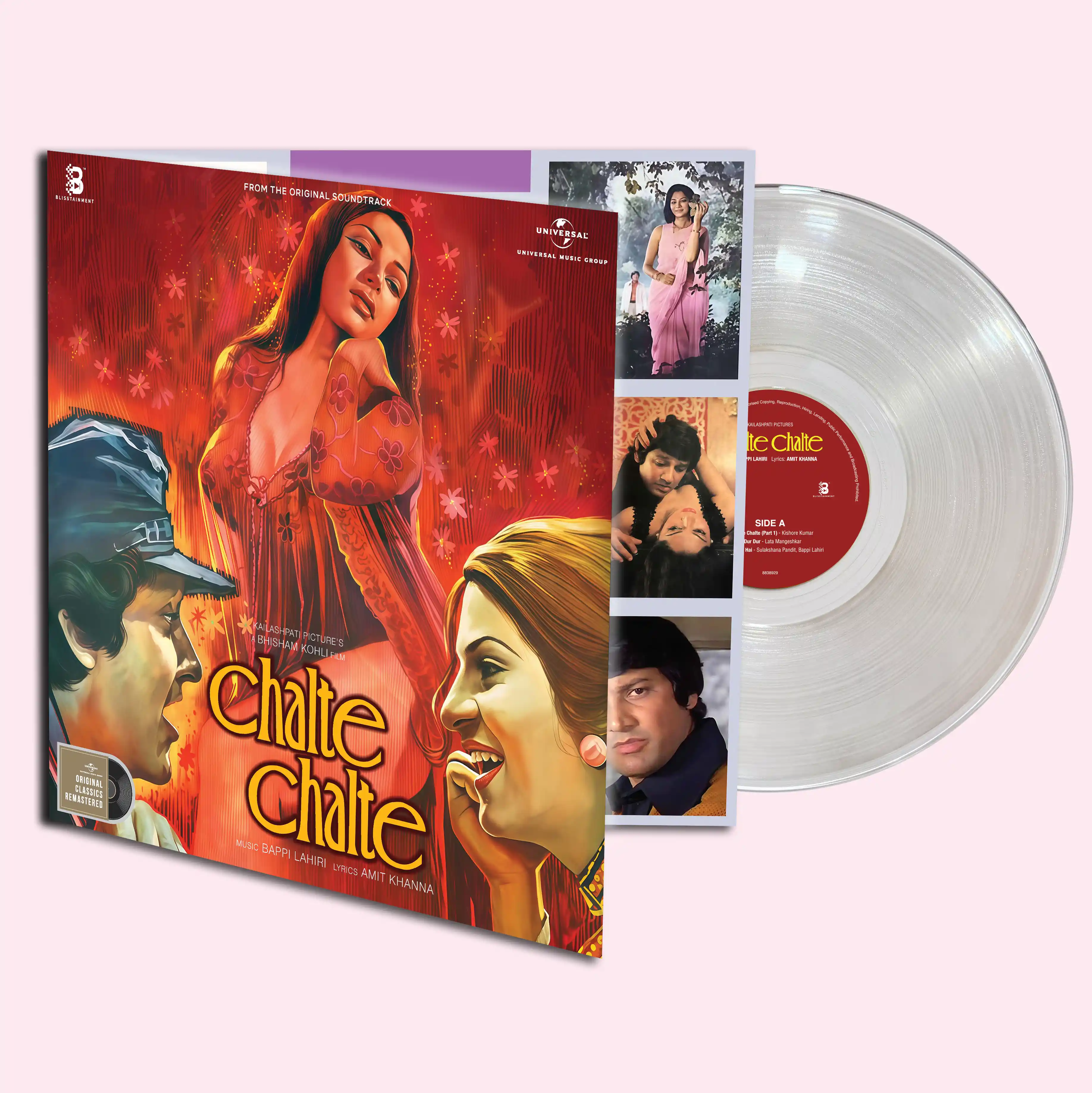 CHALTE CHALTE - VINYL RECORD ( TRANSPARENT )  - thumbnail 2