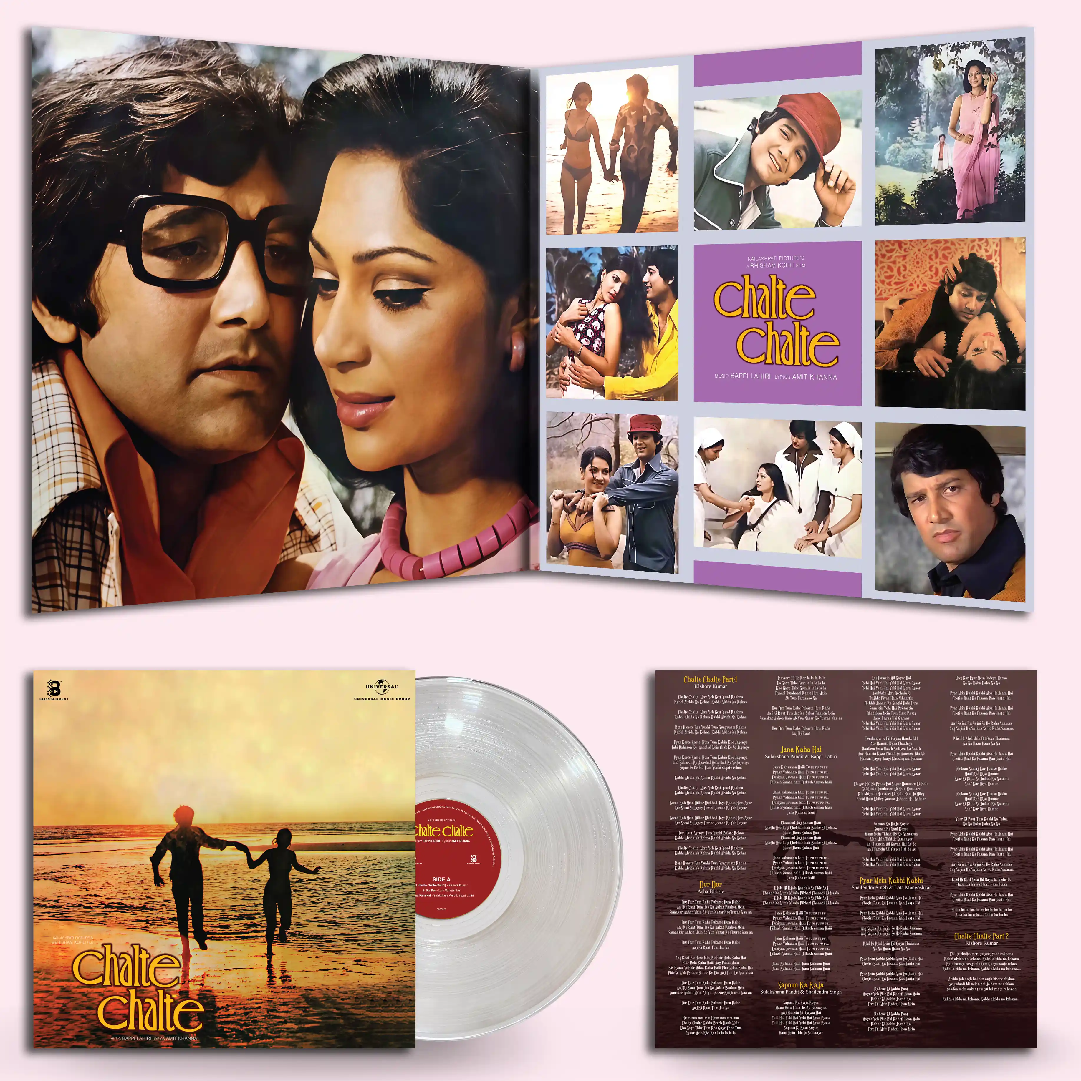 CHALTE CHALTE - VINYL RECORD ( TRANSPARENT )  - thumbnail 3