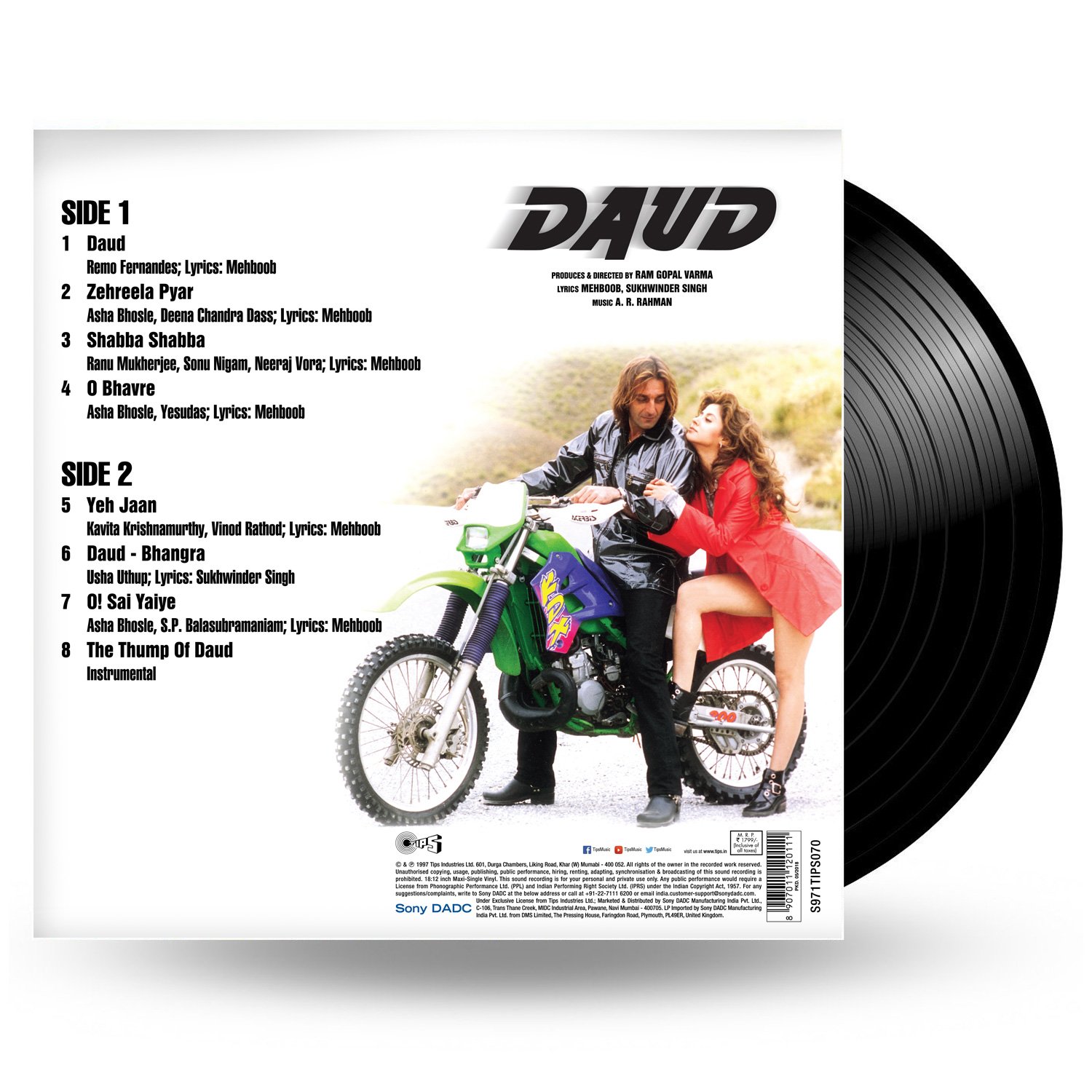 DAUD - VINYL RECORD - thumbnail 2