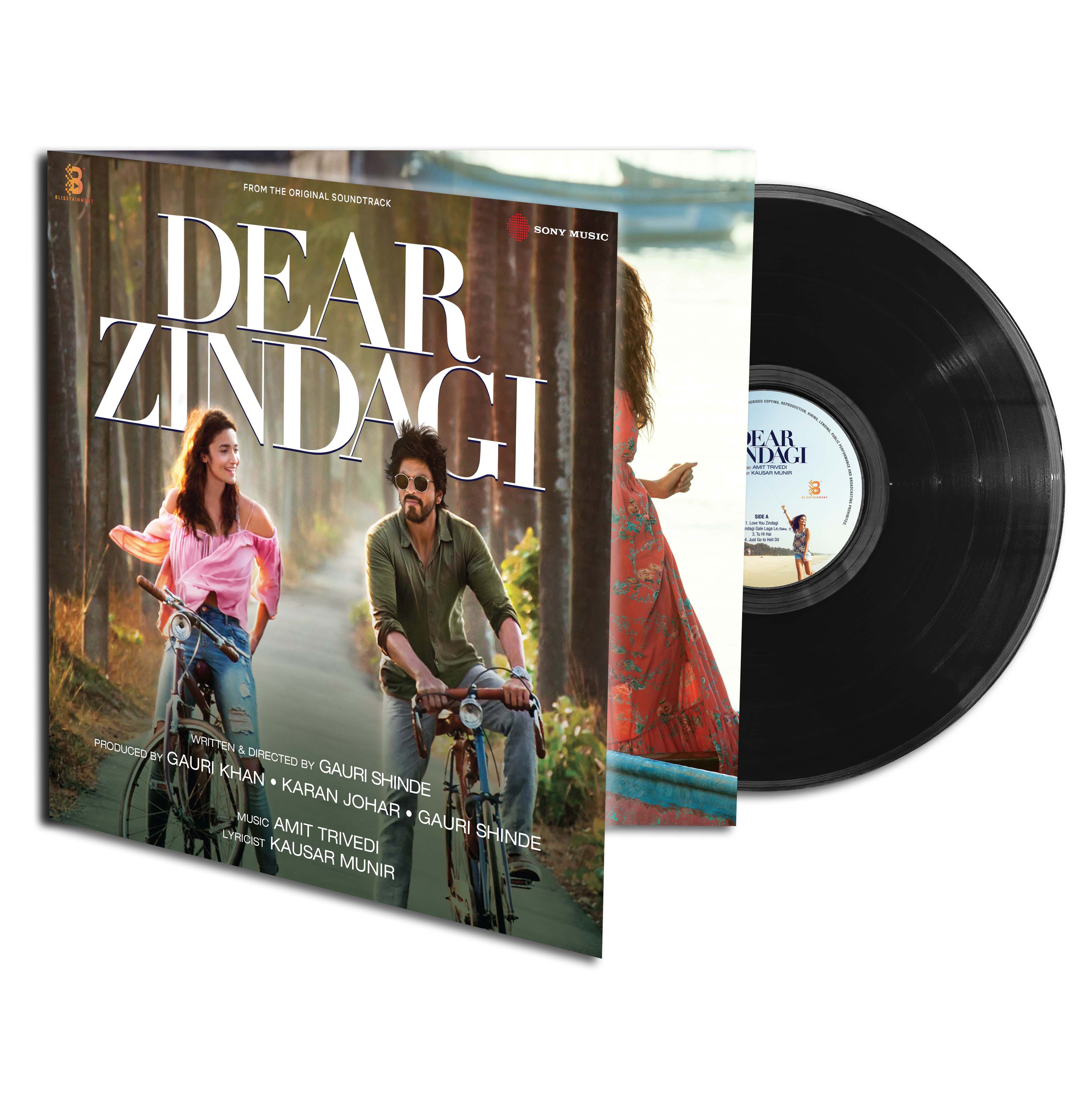 DEAR ZINDAGI - VINYL RECORD - thumbnail 1