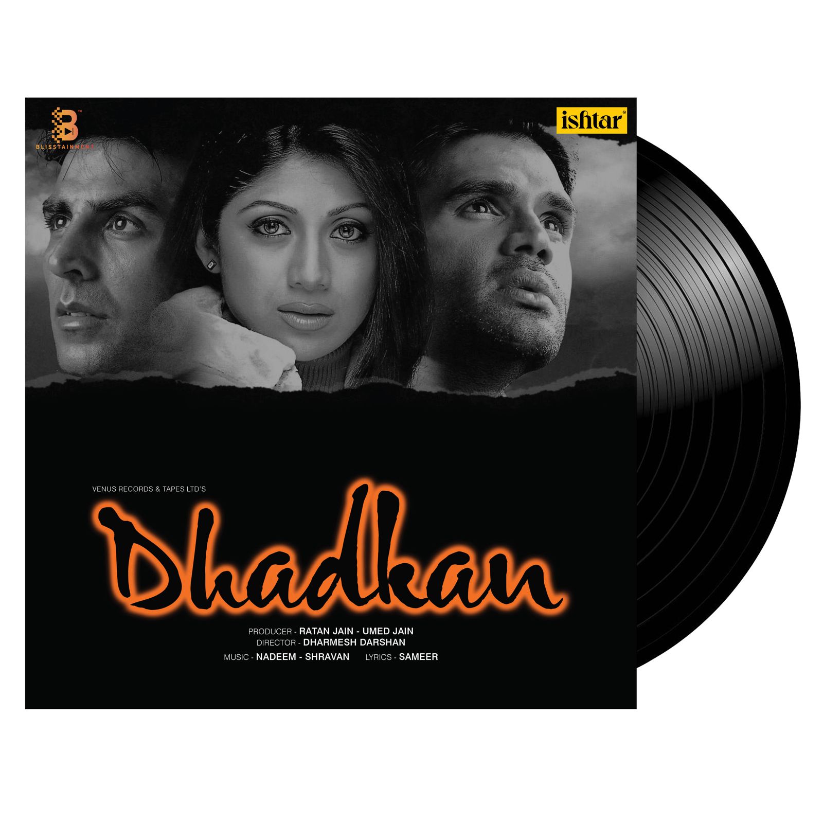 DHADKAN - VINYL RECORD (2ND ISSUE) - thumbnail 1