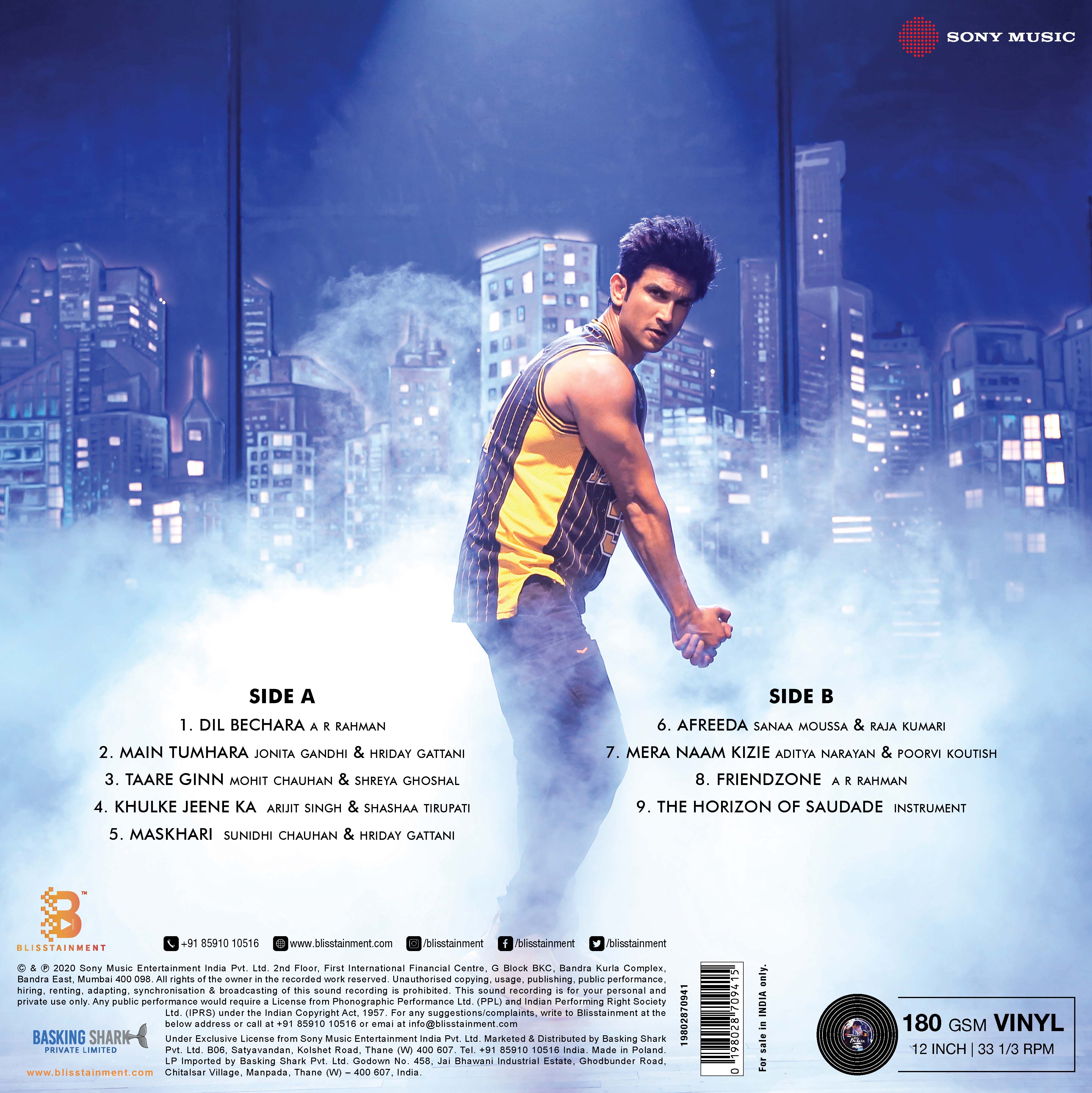 DIL BECHARA - VINYL RECORD - thumbnail 4