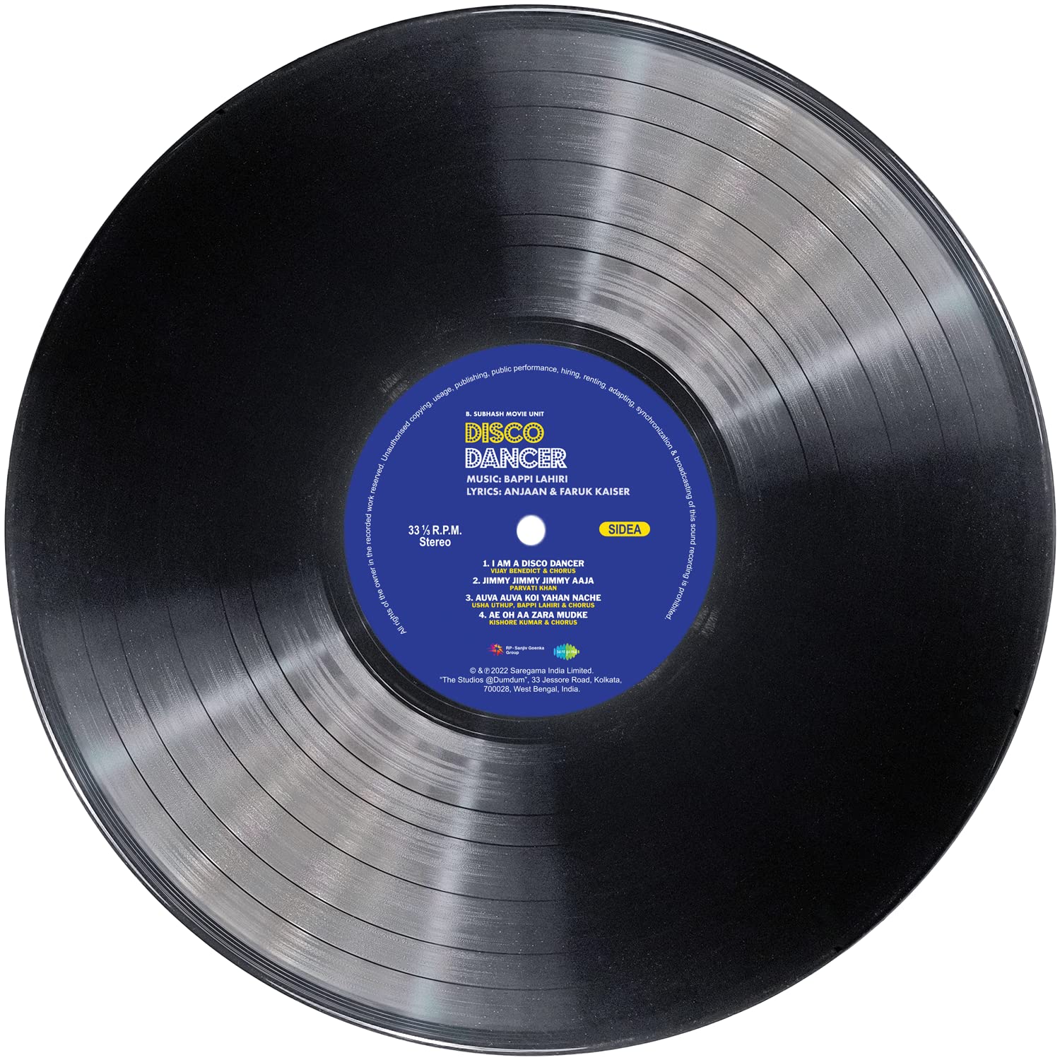 DISCO DANCER - VINYL RECORD - thumbnail 3