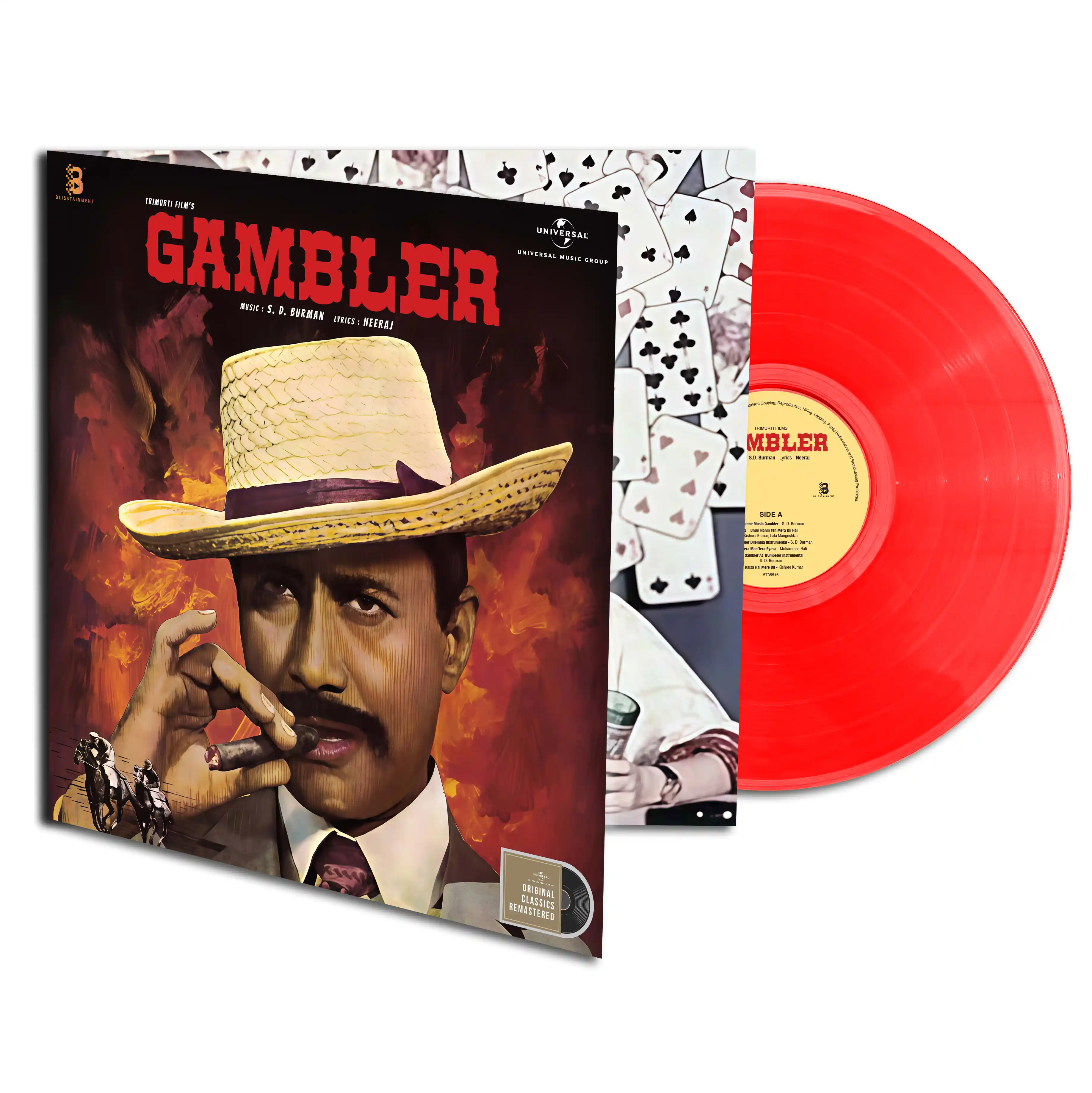 GAMBLER - VINYL RECORD ( PRE BOOK ) - thumbnail 2