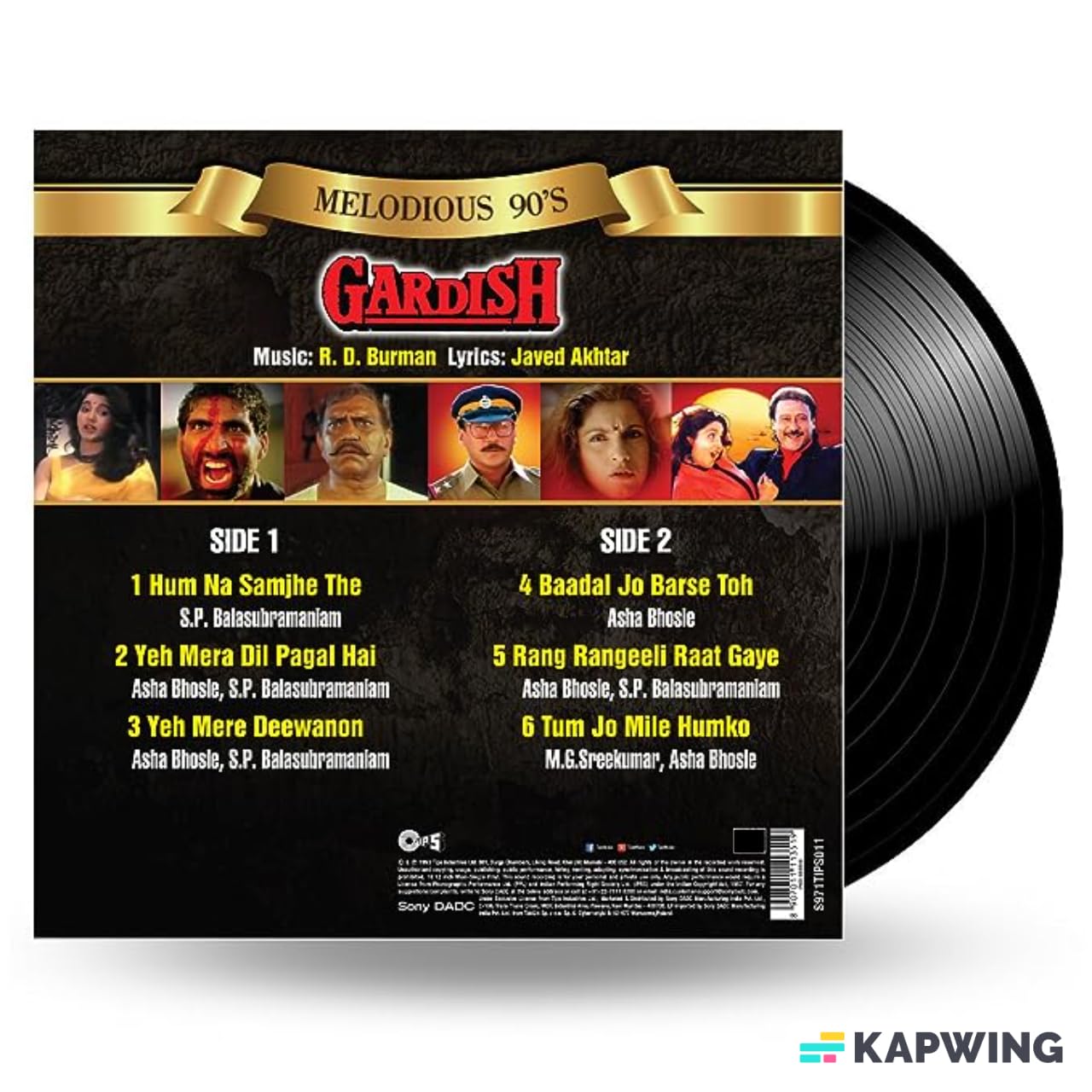 GARDISH - VINYL RECORD - thumbnail 2
