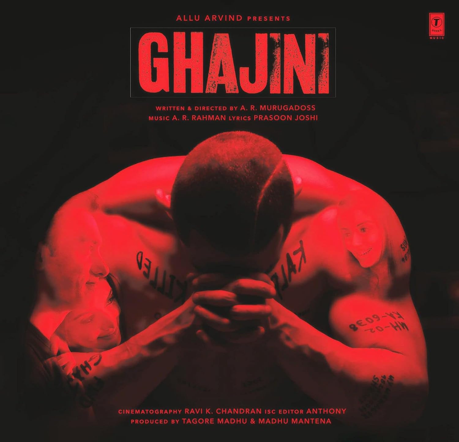 GHAJINI - VINYL RECORD ( NAVY BLUE ) - thumbnail 1