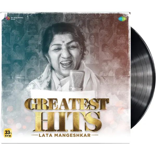 GREATEST HITS LATA MANGESHKAR - VINYL RECORD - thumbnail 2