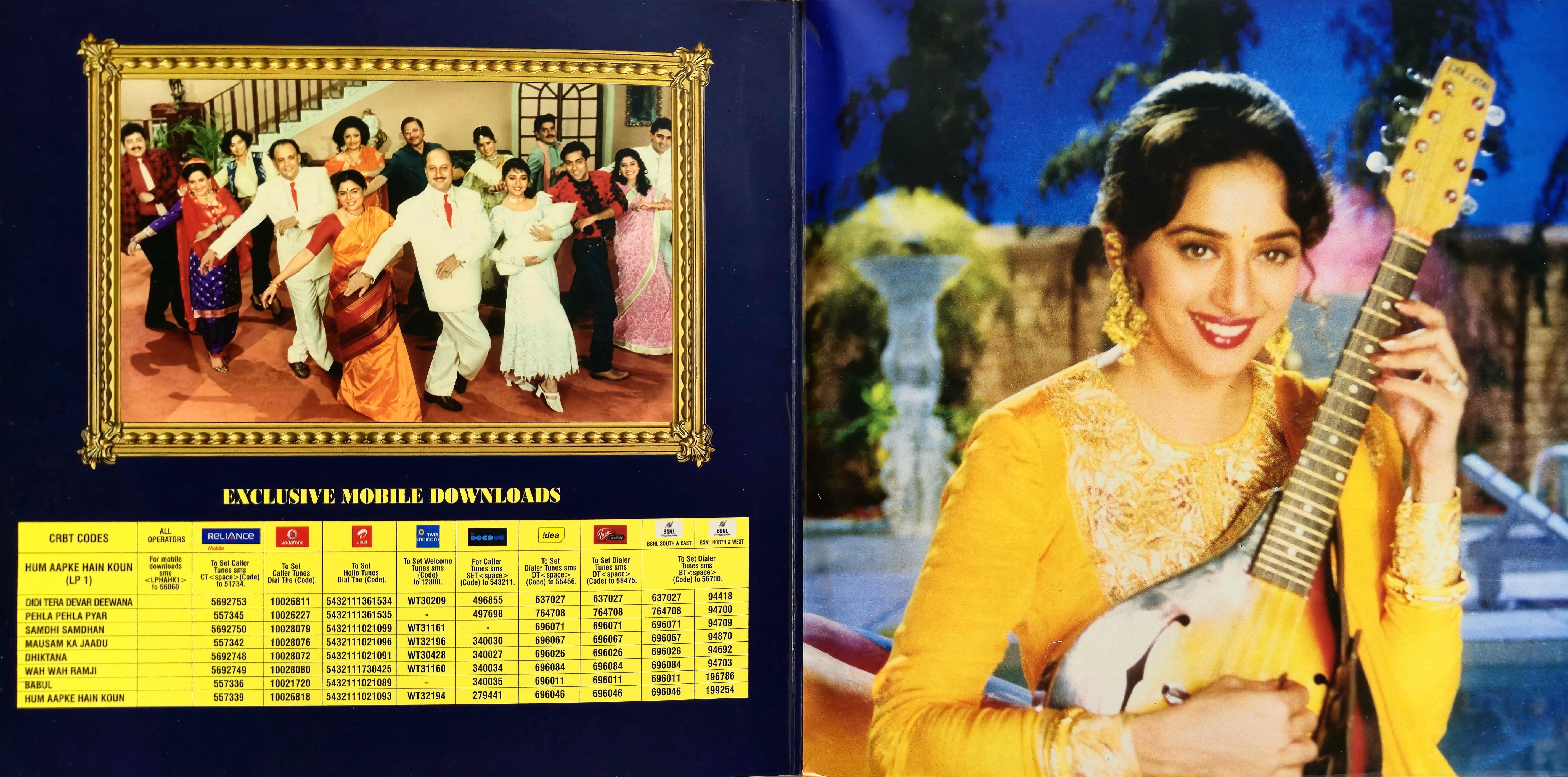HUM AAPKE HAIN KOUN : 2LP SET - VINYL RECORD ( 1ST EDITION , 2 Covers Bookfold ) - thumbnail 3