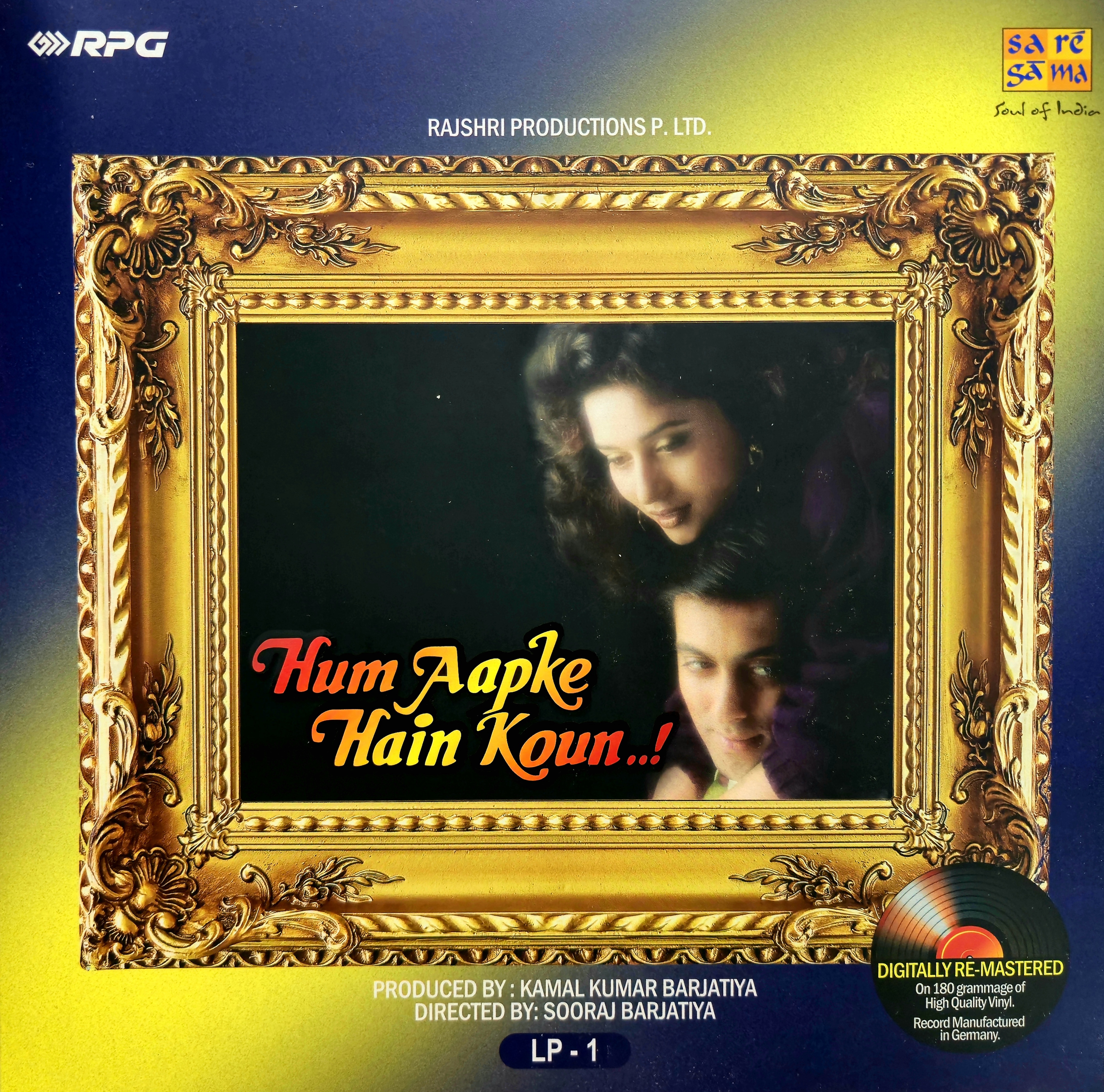 HUM AAPKE HAIN KOUN : 2LP SET - VINYL RECORD ( 1ST EDITION , 2 Covers Bookfold ) - thumbnail 1