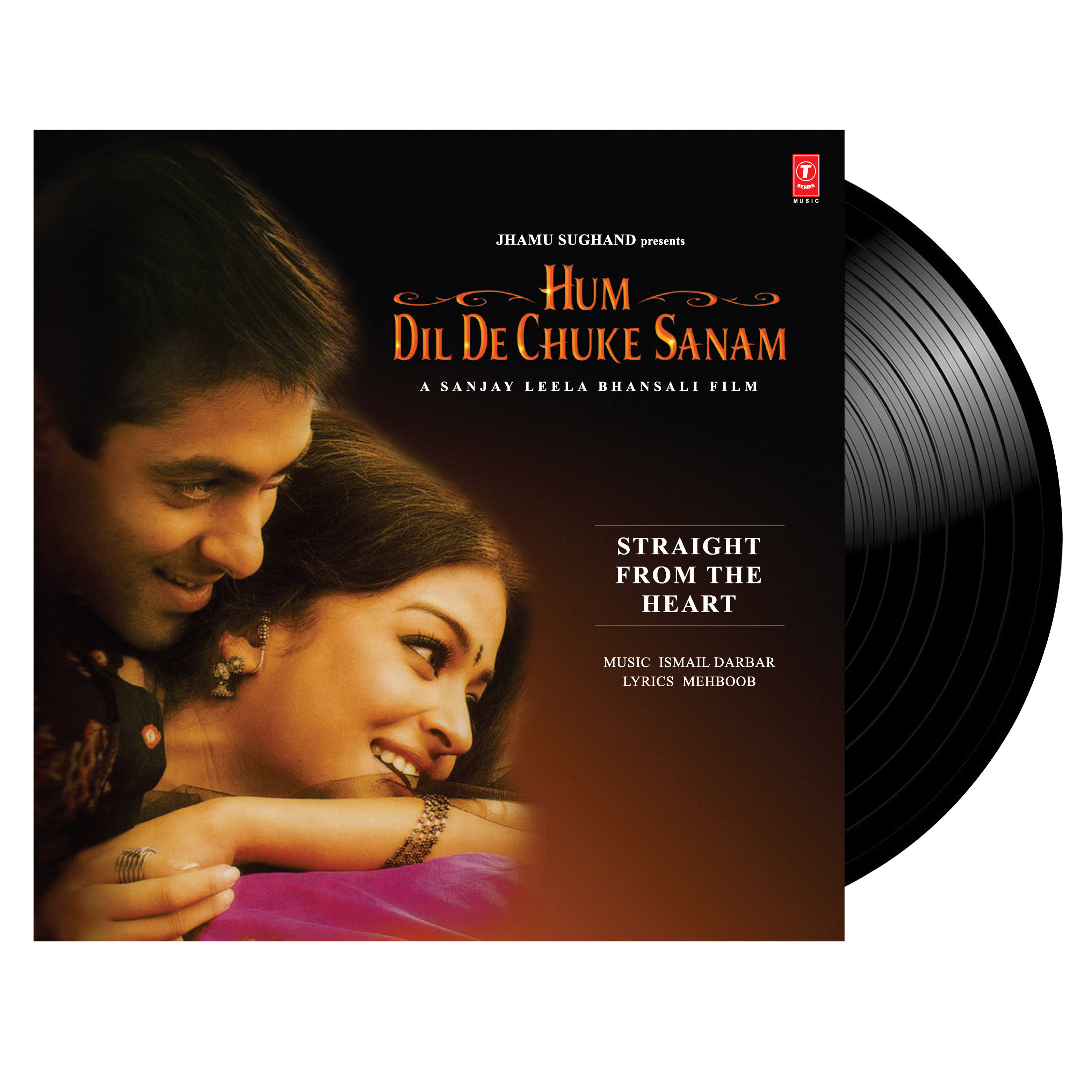 HUM DIL DE CHUKE SANAM - VINYL RECORD (BLACK / IMPORTED) 2ND EDITION - thumbnail 1