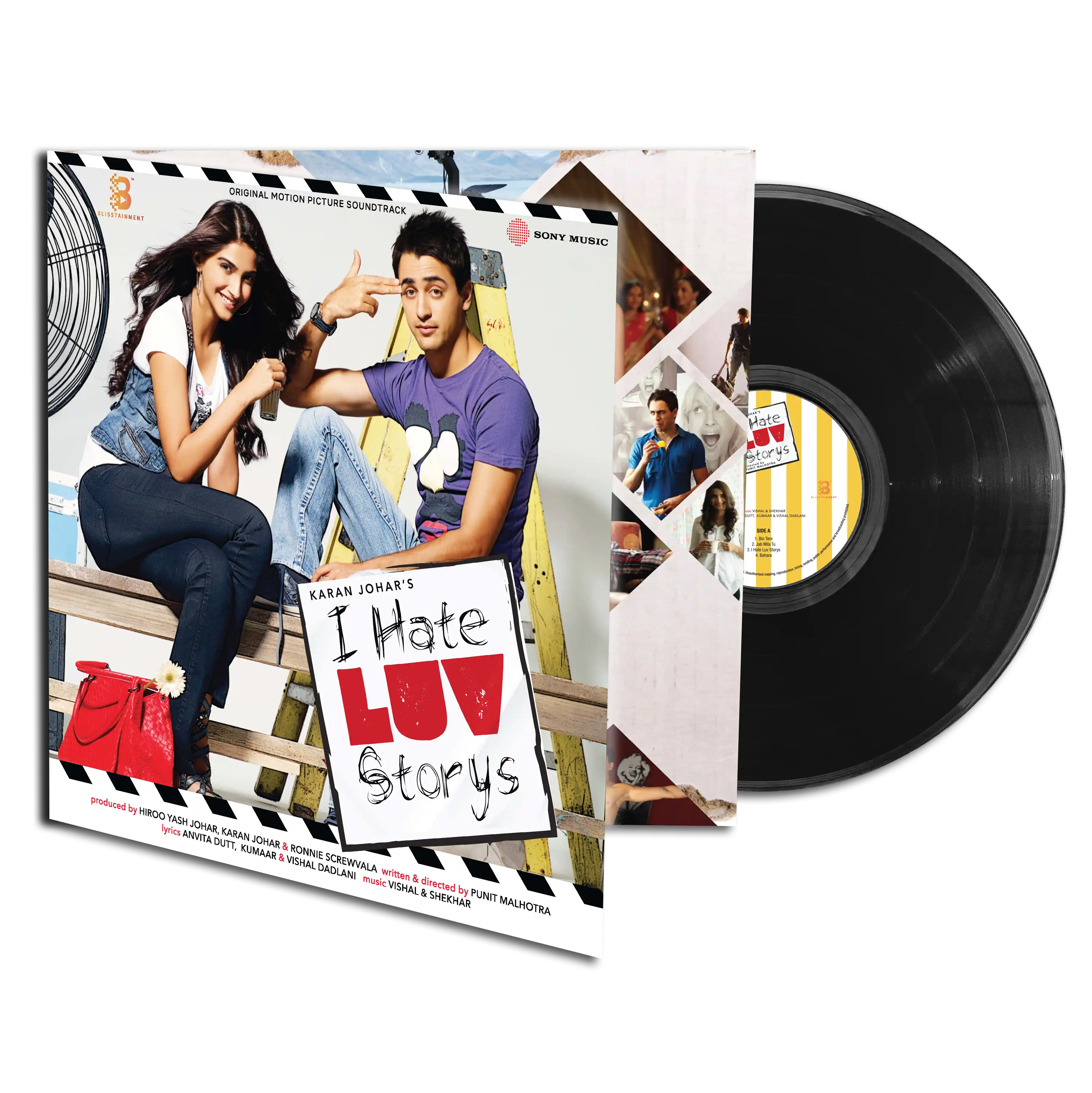 I HATE LUV STORYS - VINYL RECORD ( PRE BOOK ) - thumbnail 2