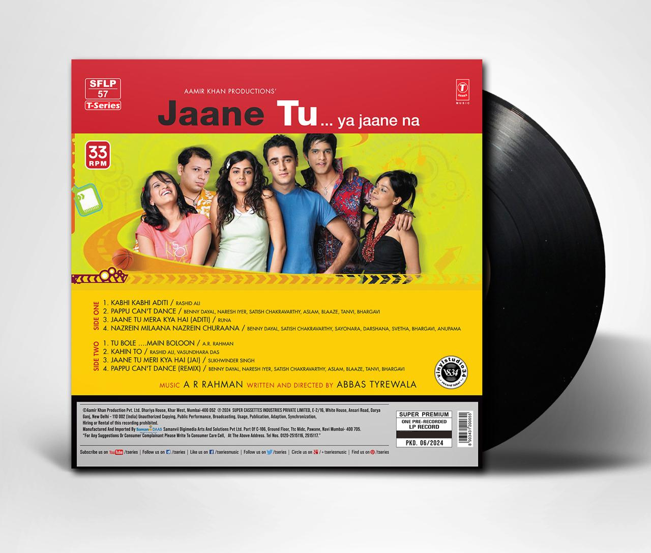 JAANE TU YA JAANE NA -  VINYL RECORD - thumbnail 2