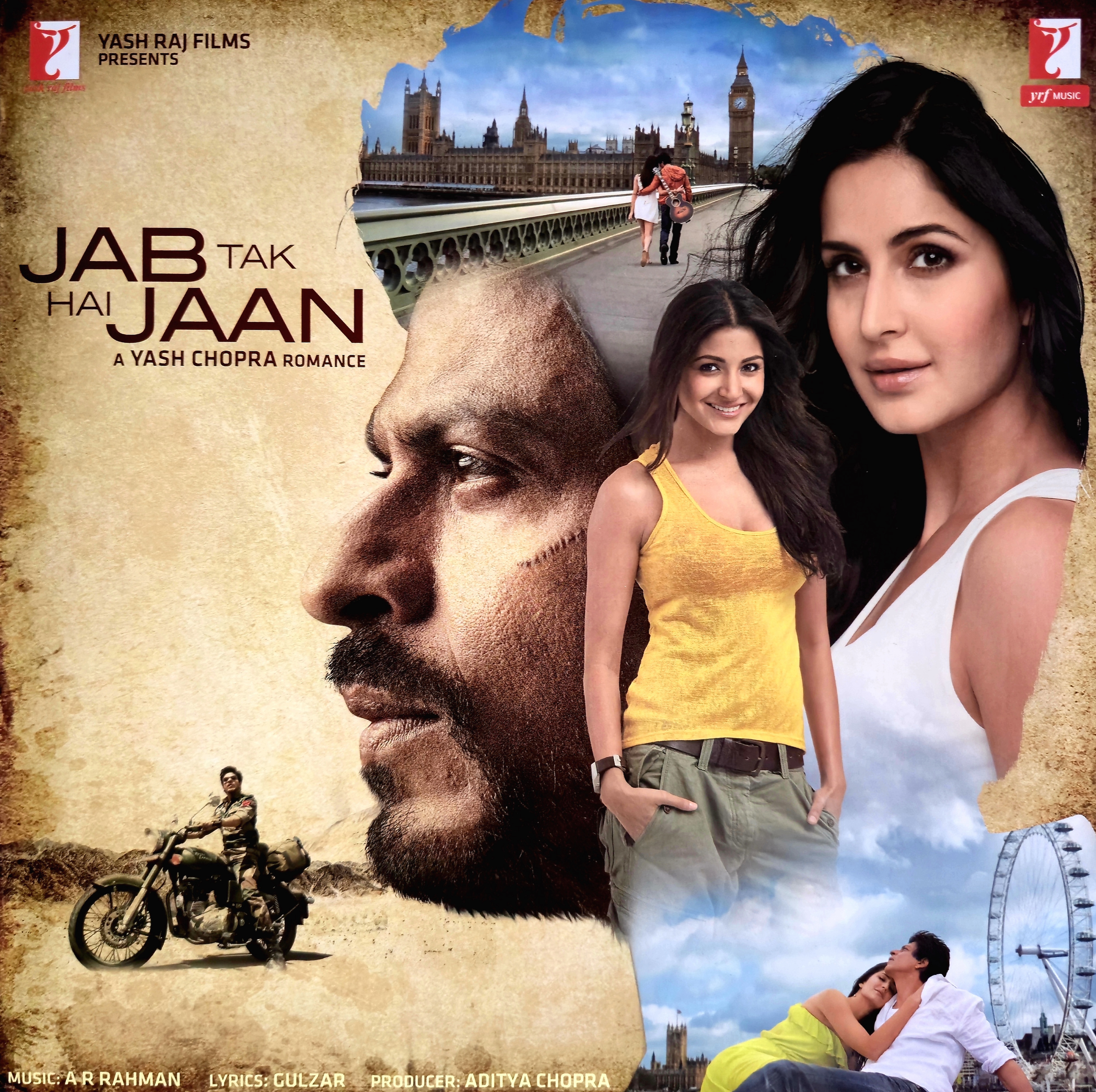 JAB TAK HAI JAAN - VINYL RECORD - thumbnail 1