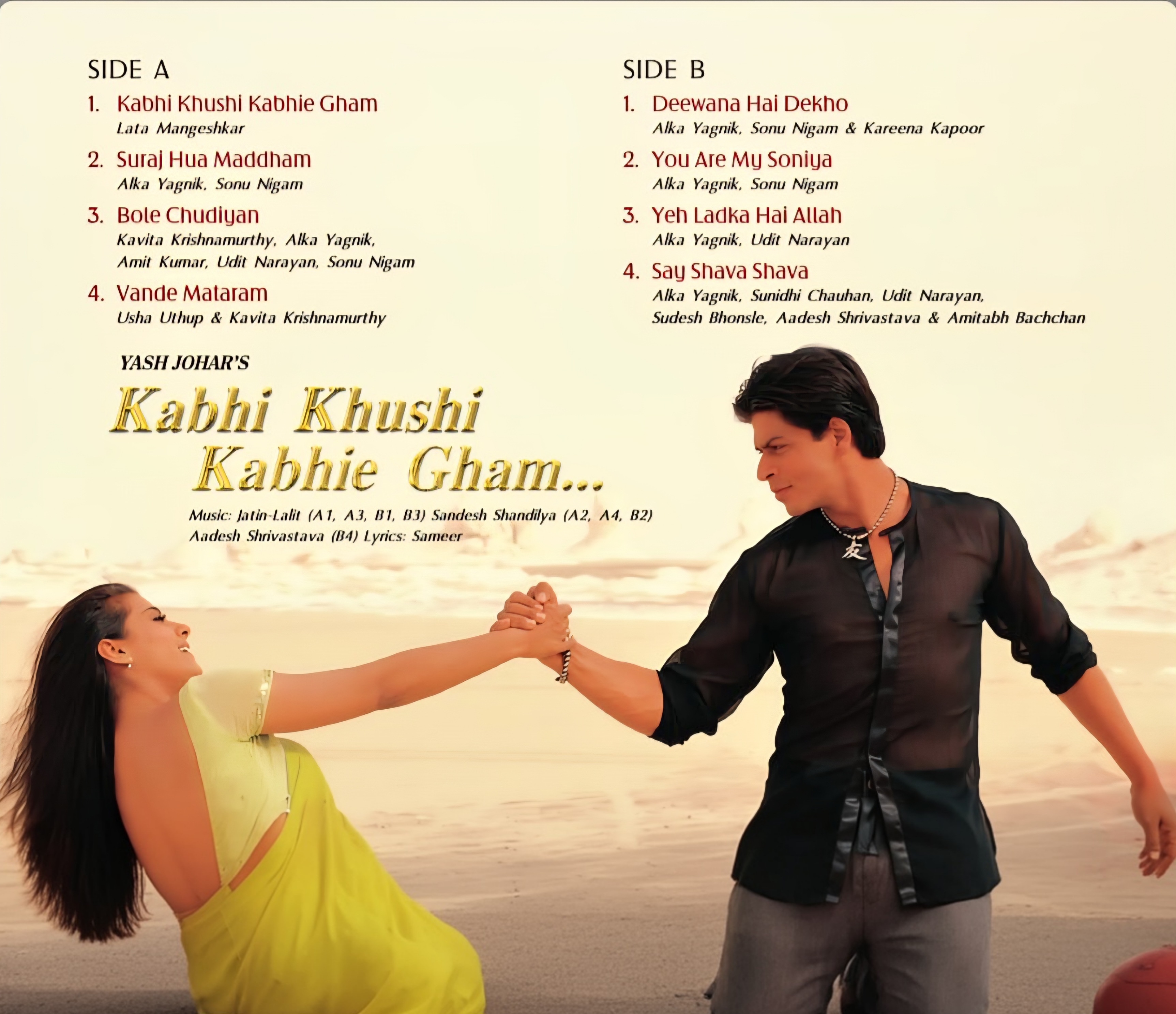 KABHI KHUSHI KABHIE GHAM - VINYL RECORD  - thumbnail 4