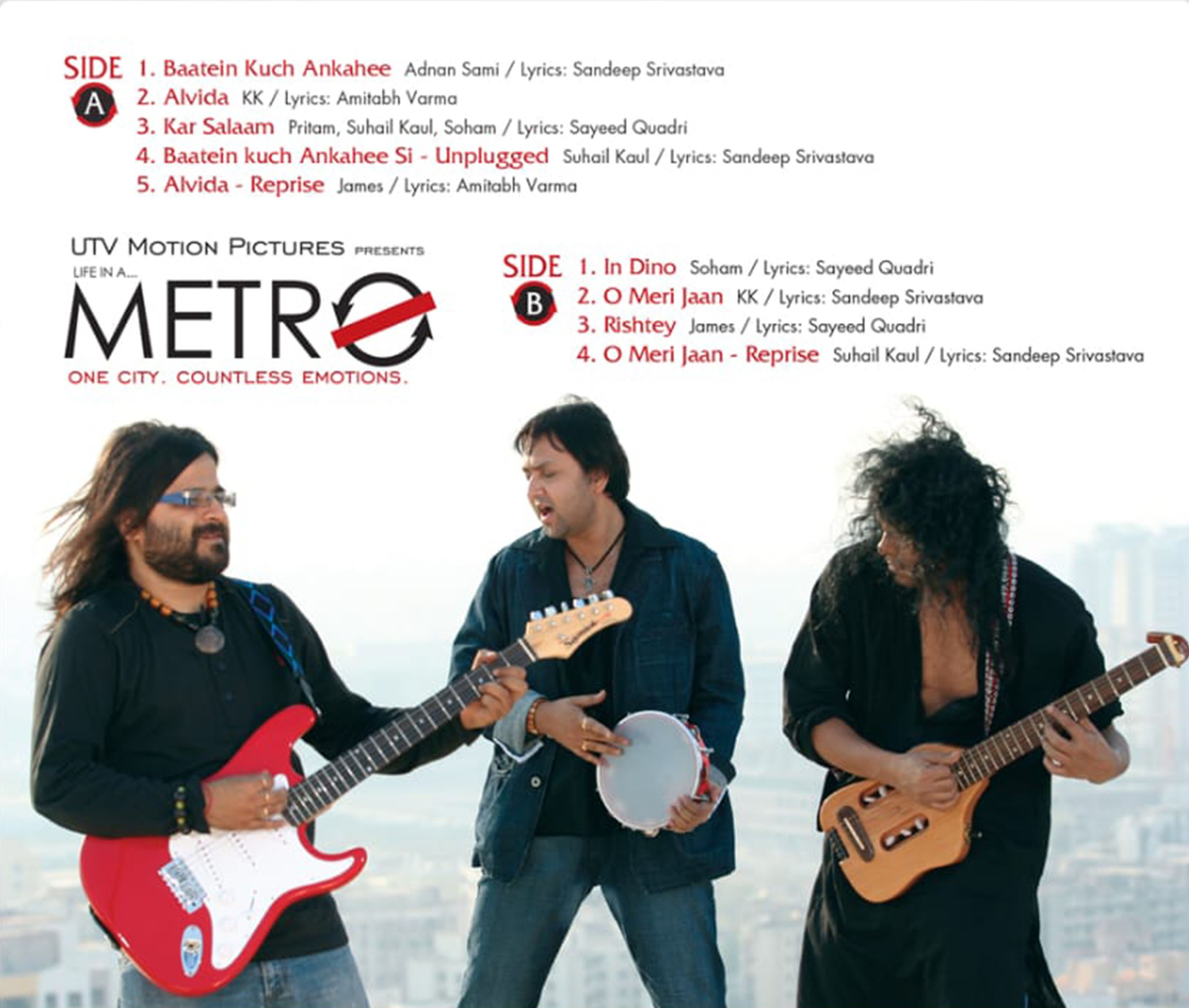 LIFE IN A METRO - VINYL RECORD - thumbnail 3