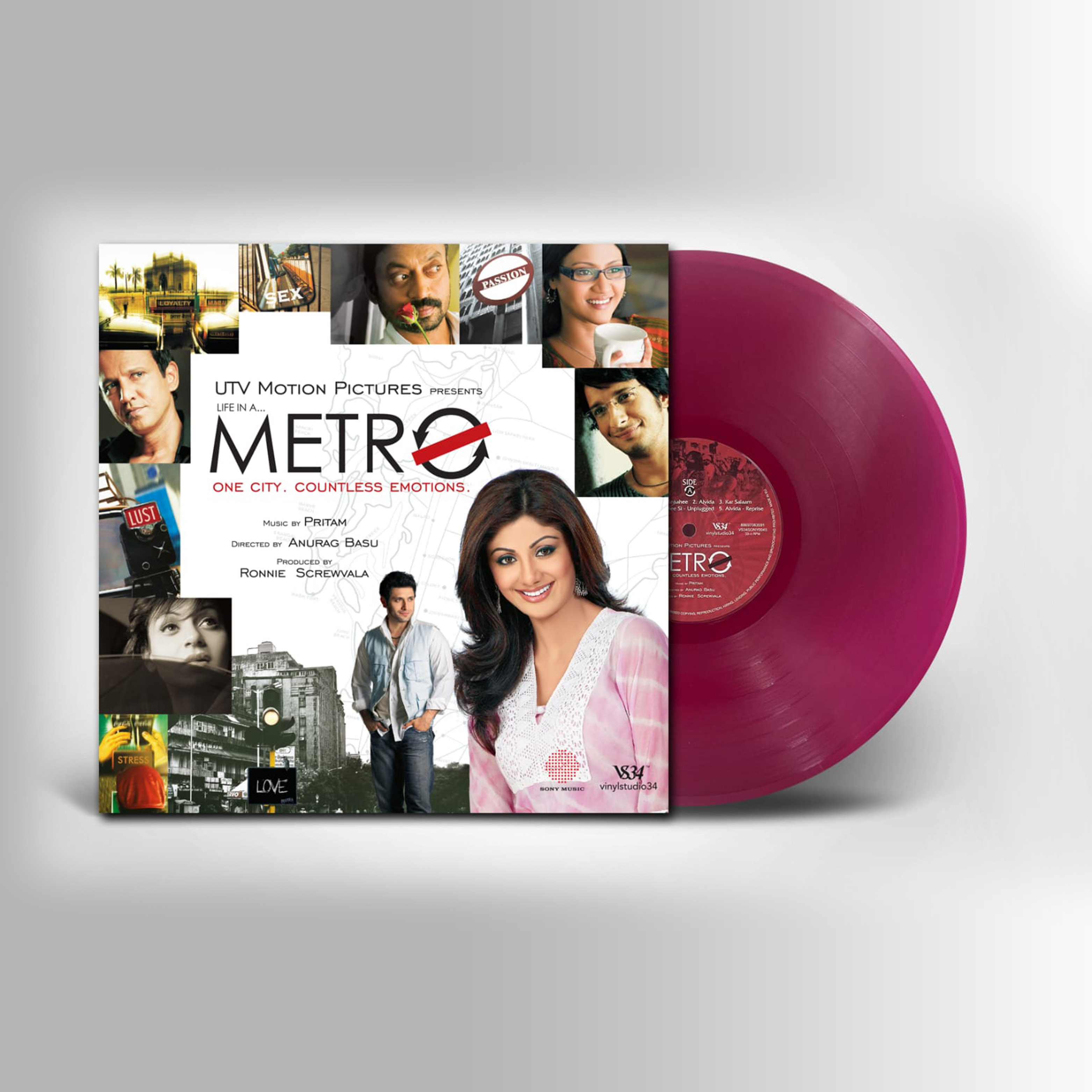 LIFE IN A METRO - VINYL RECORD - thumbnail 1