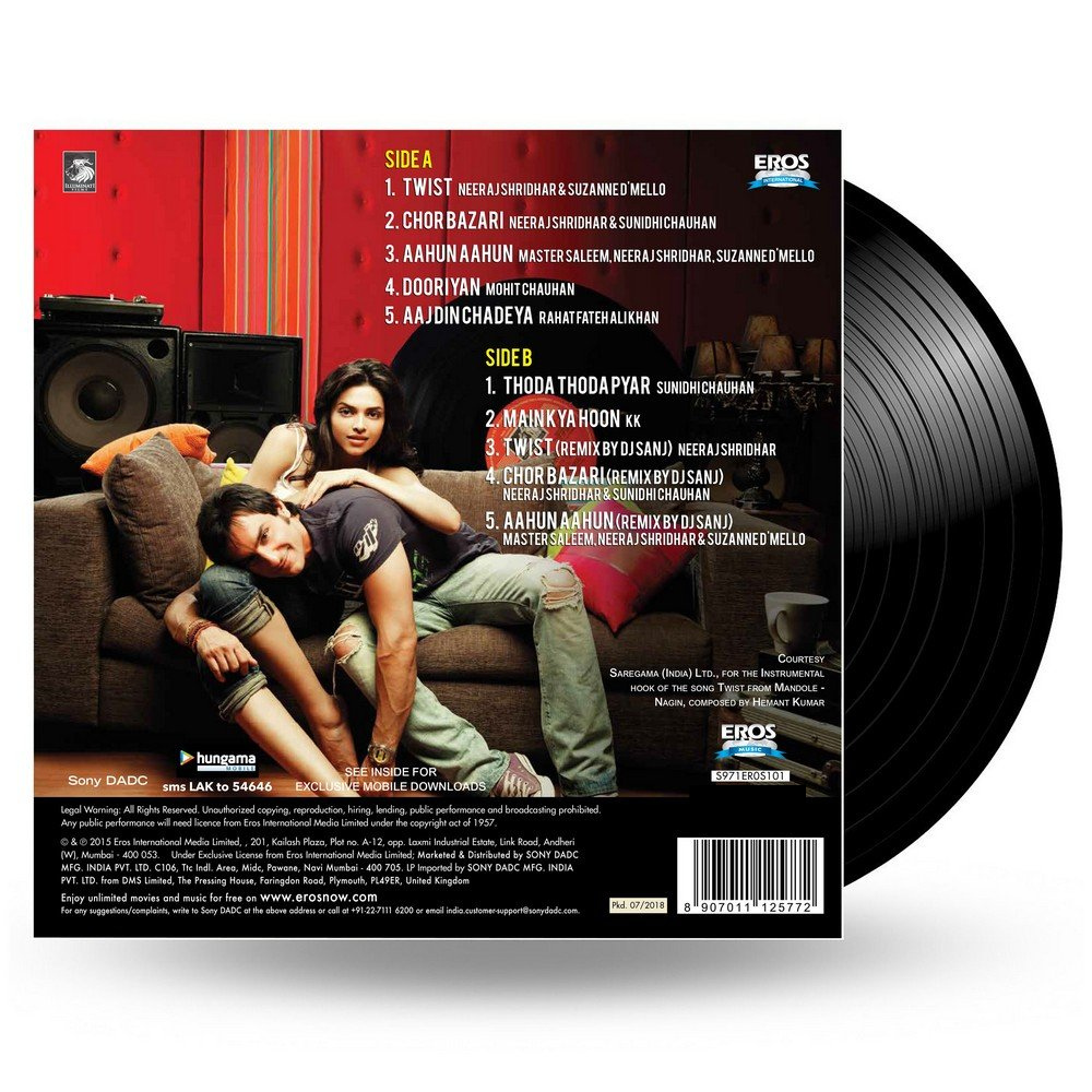 LOVE AAJ KAL - VINYL RECORD - thumbnail 2