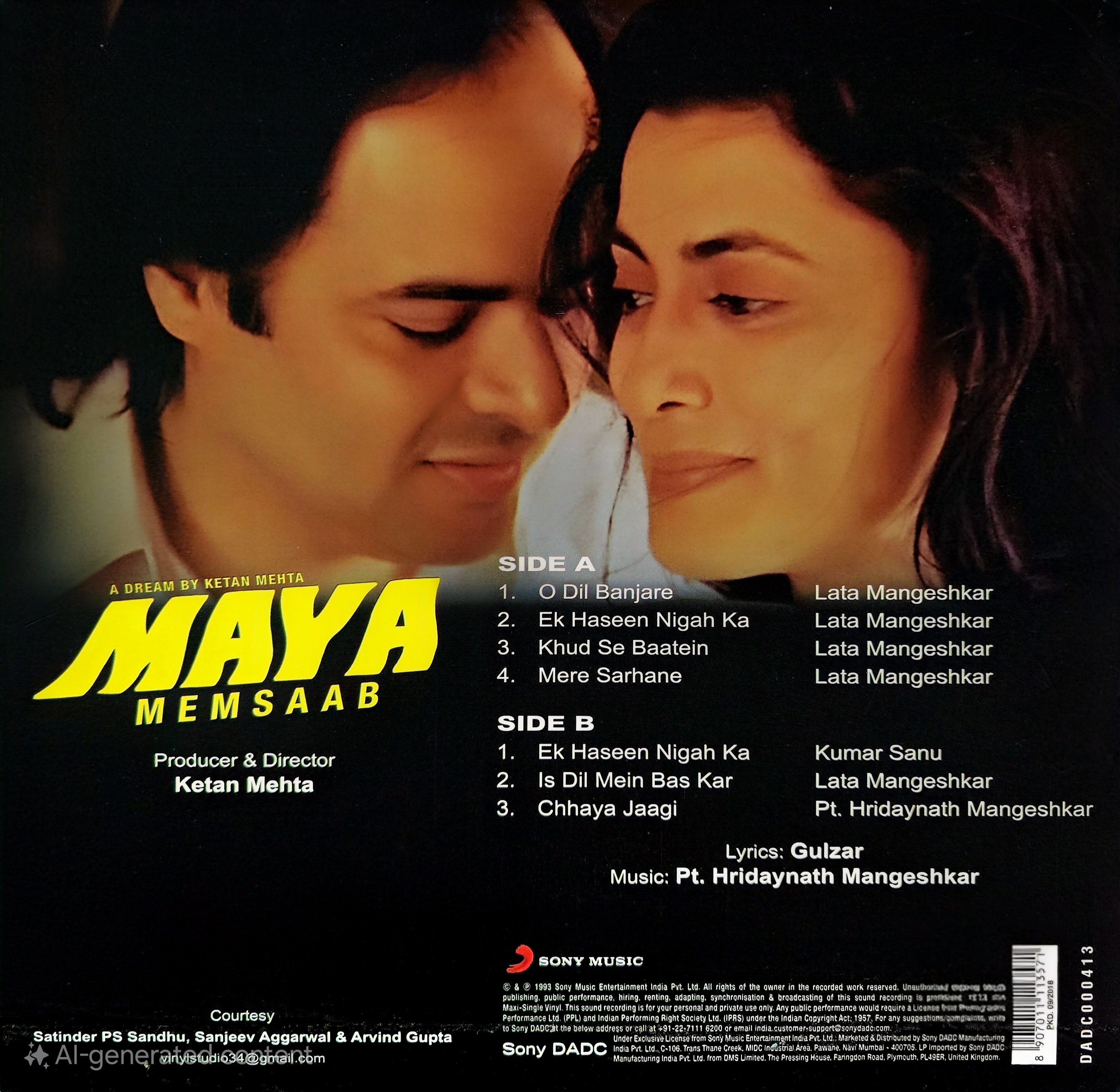 MAYA MEMSAAB - VINYL RECORD - thumbnail 3