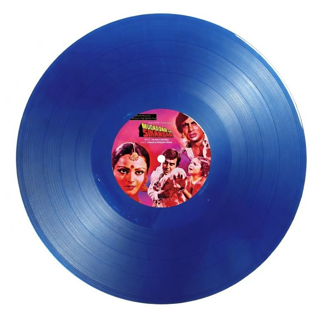 MUQADDAR KA SIKANDAR - VINYL RECORD (BLUE) - thumbnail 3