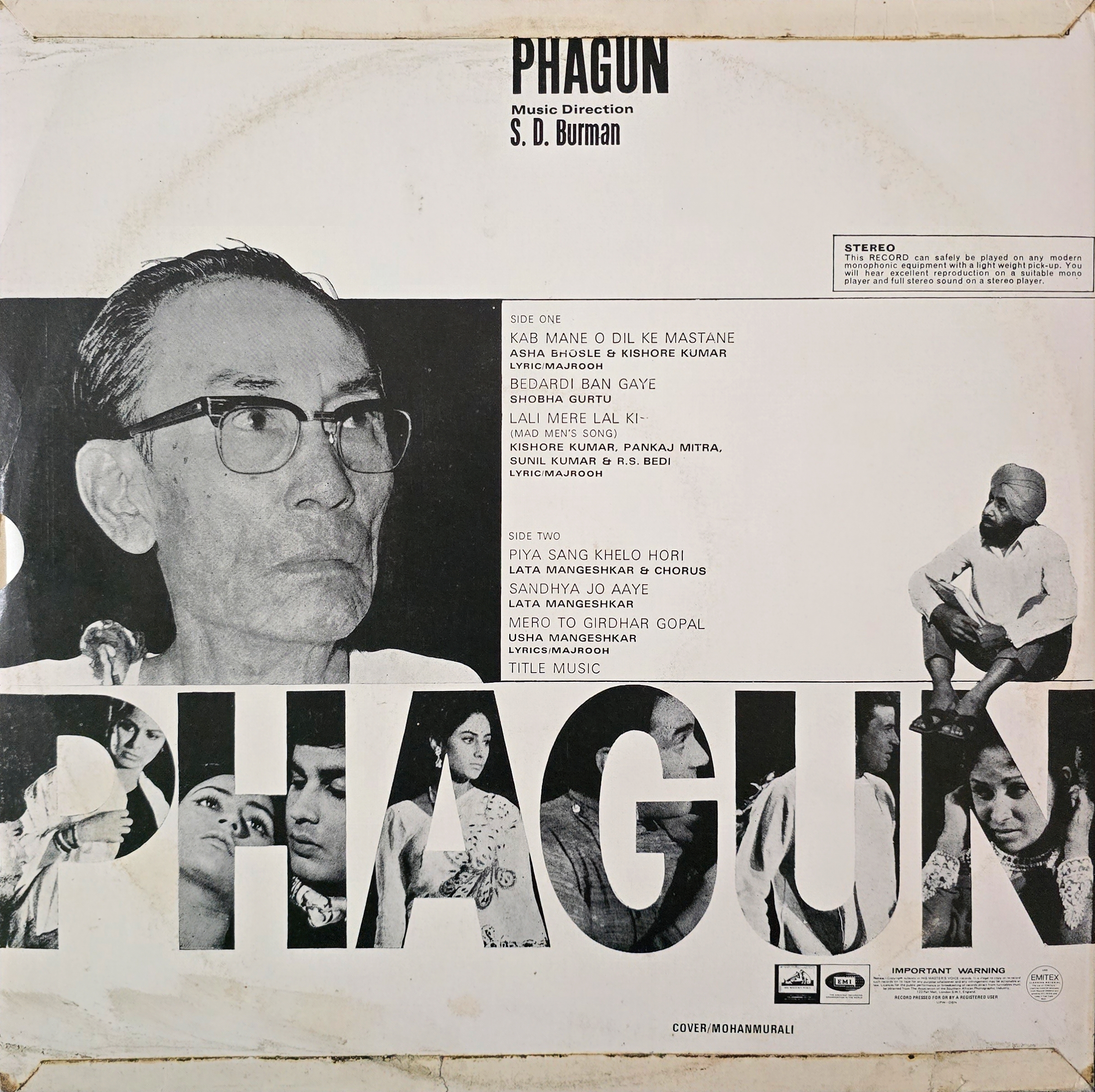 PHAGUN - LP RECORD ( PARLOPHONE ODEON / MINT ) D/MOCE 4191 - thumbnail 2