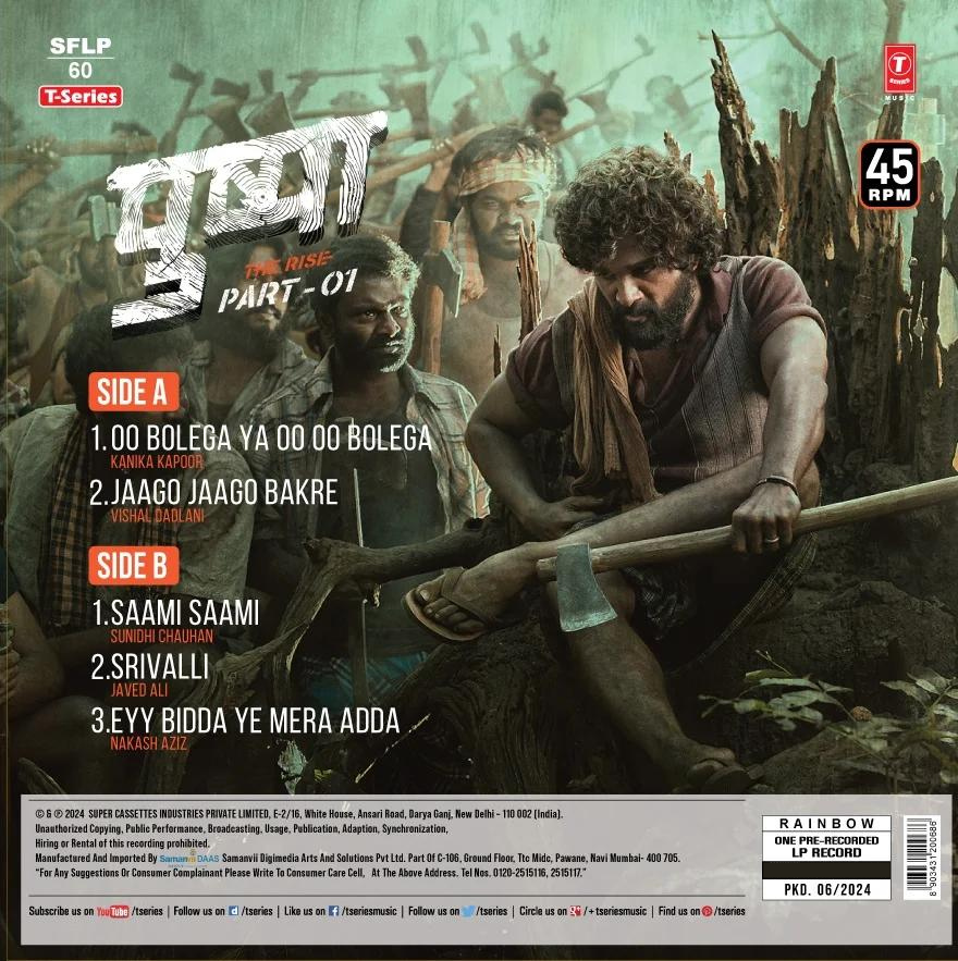 PUSHPA - VINYL RECORD - thumbnail 4