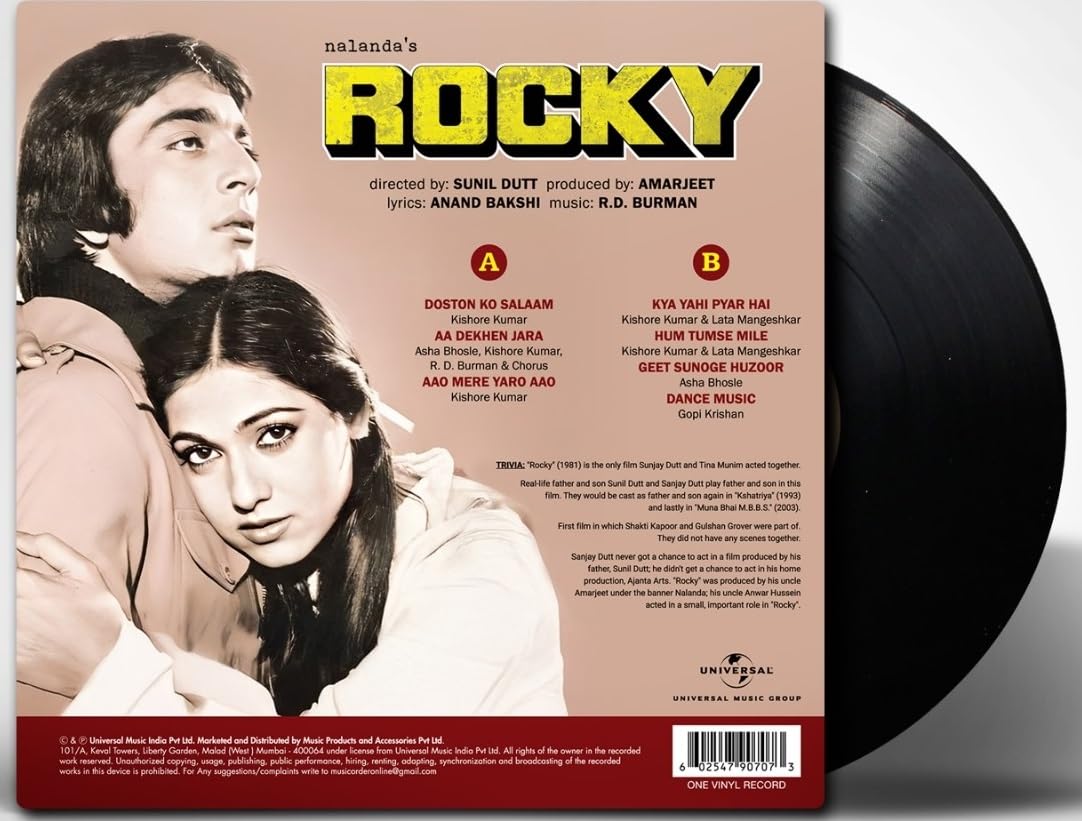 ROCKY - VINYL RECORD ( 1ST EDITION ) - thumbnail 2