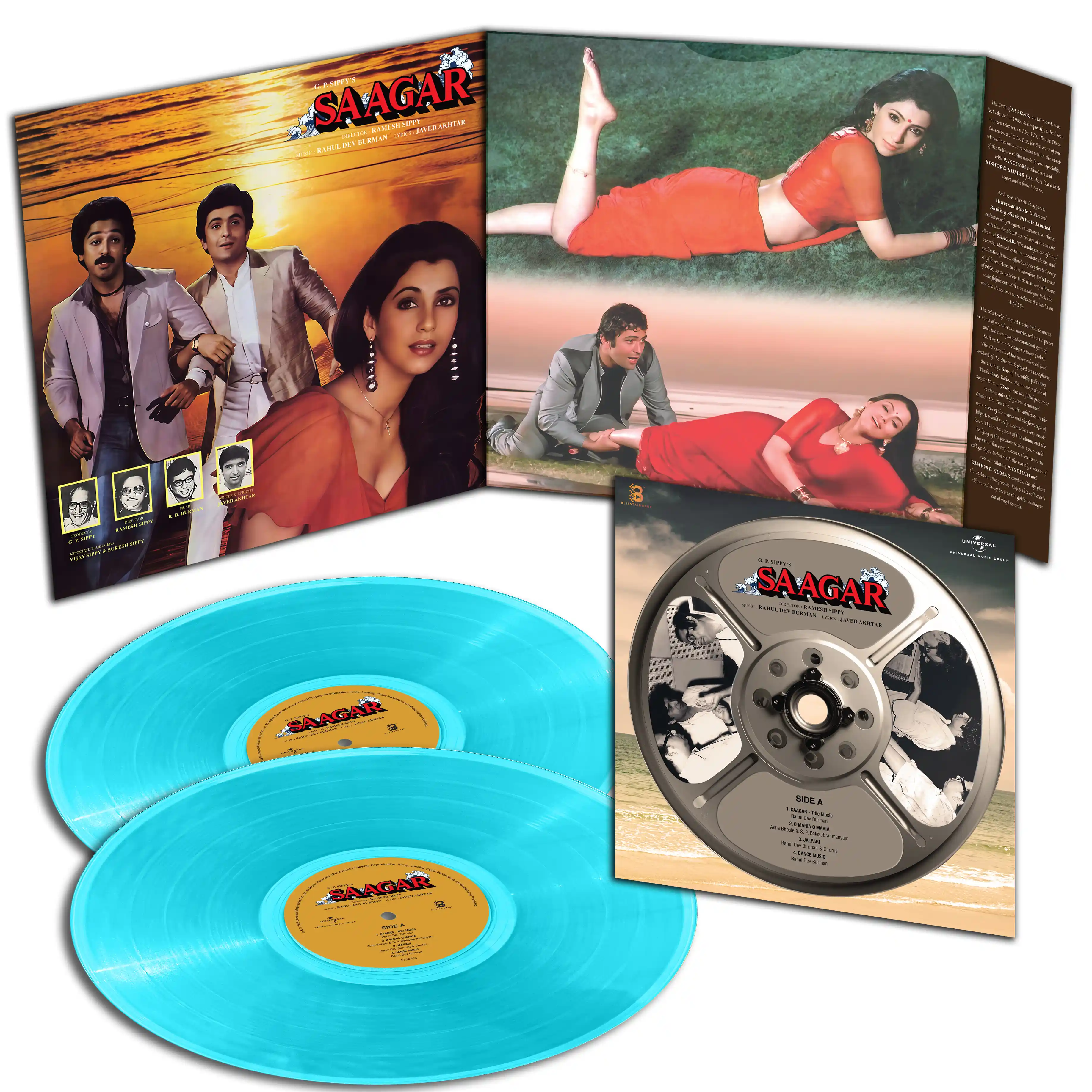 SAAGAR 2 LP SET - VINYL RECORD ( PRE BOOK ) - thumbnail 2