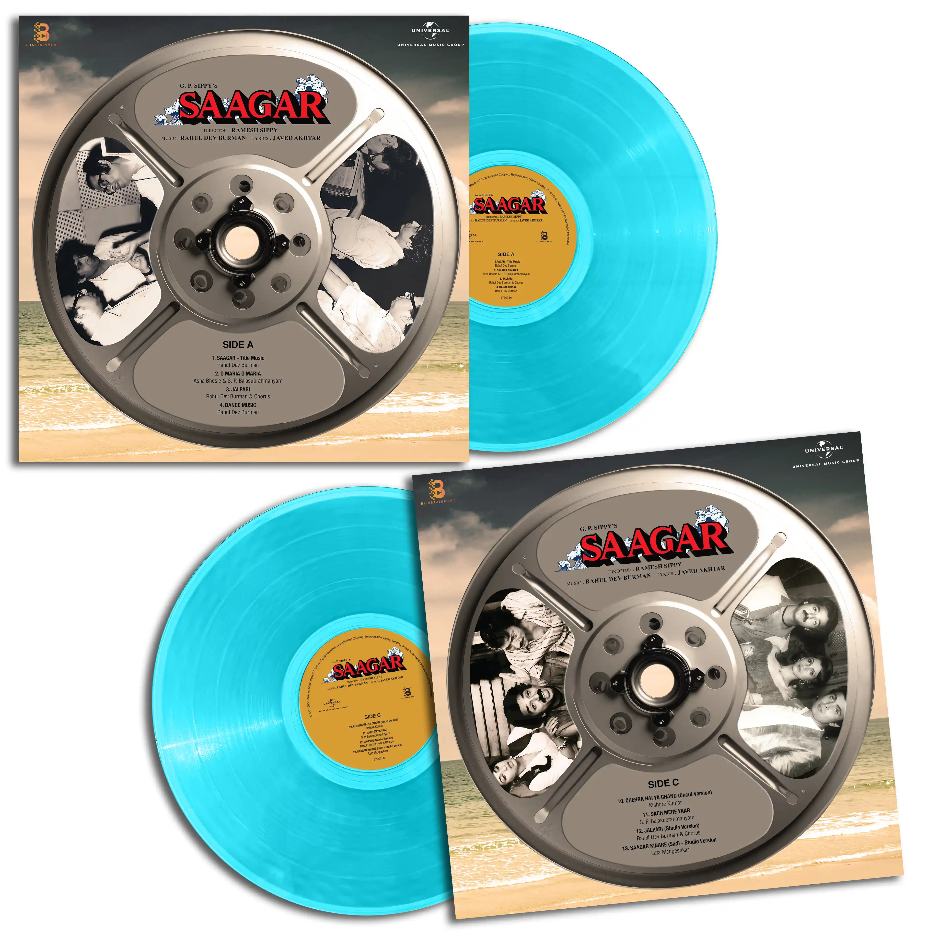 SAAGAR 2 LP SET - VINYL RECORD ( PRE BOOK ) - thumbnail 3