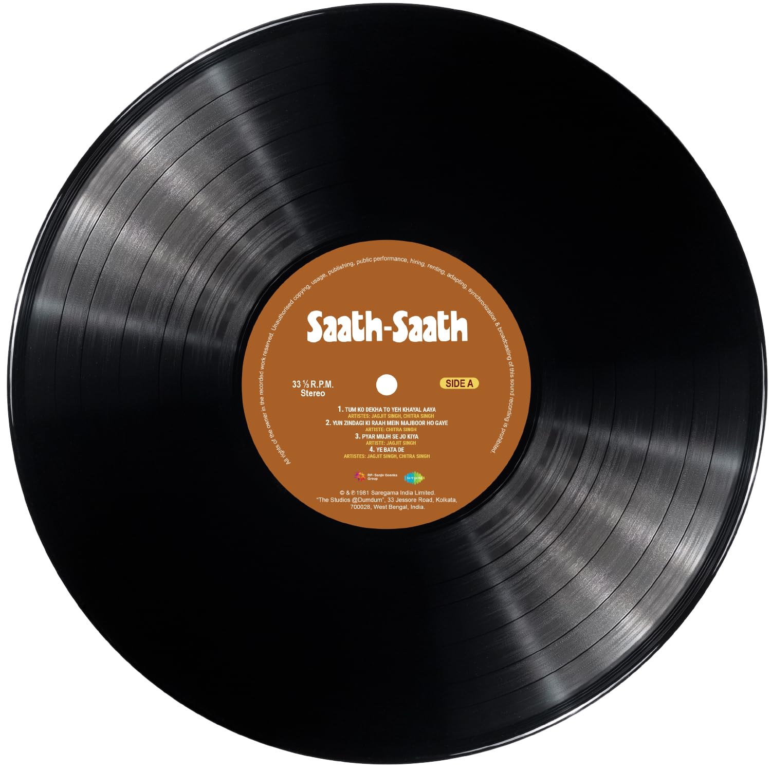 SAATH SAATH / ARTH - VINYL RECORD - thumbnail 3