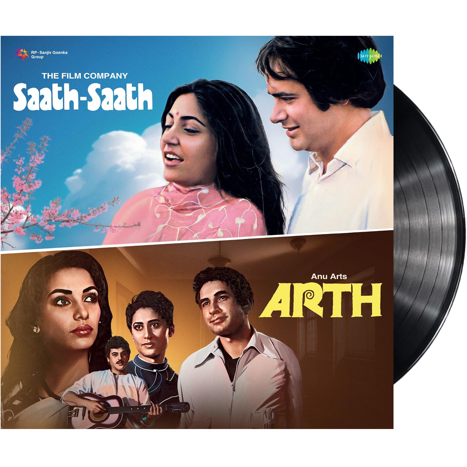 SAATH SAATH / ARTH - VINYL RECORD - thumbnail 1