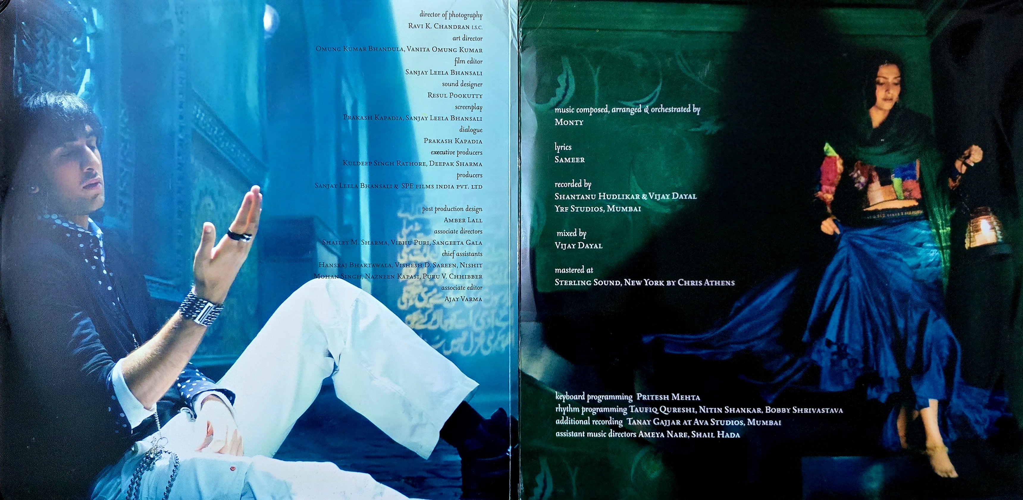 SAAWARIYA - VINYL RECORD ( BLUE ) - thumbnail 2