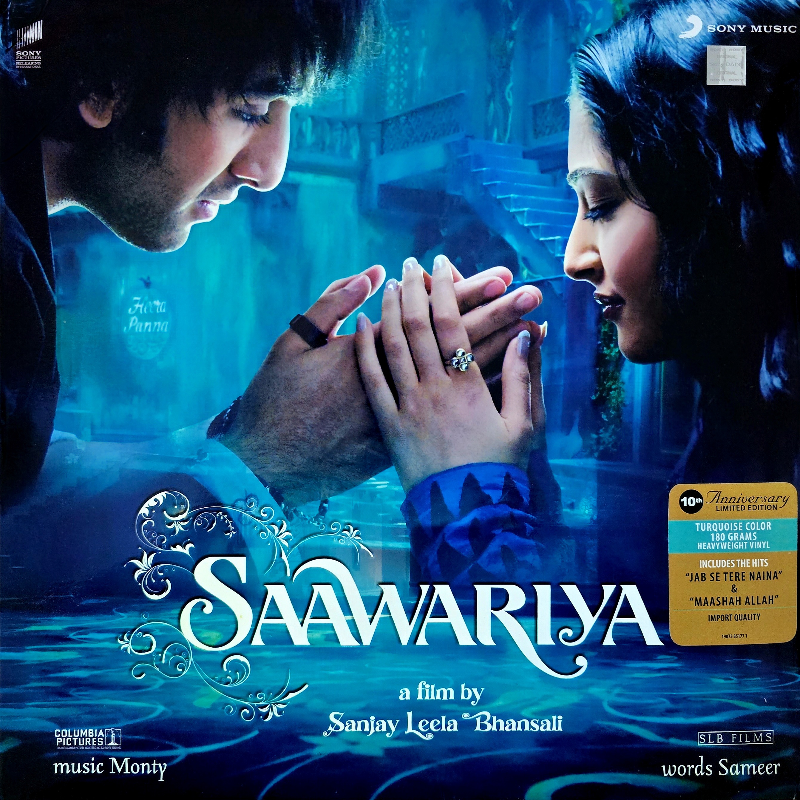 SAAWARIYA - VINYL RECORD ( BLUE ) - thumbnail 1