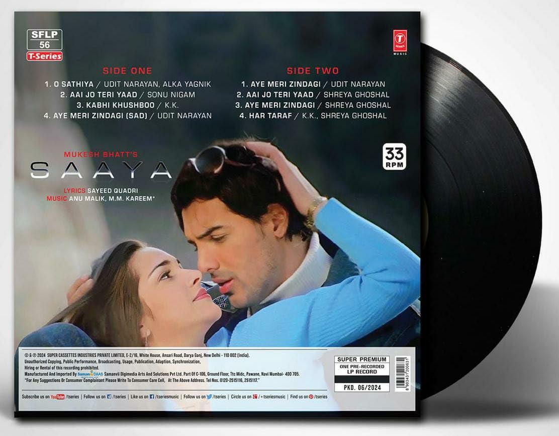 SAAYA - VINYL RECORD - thumbnail 2