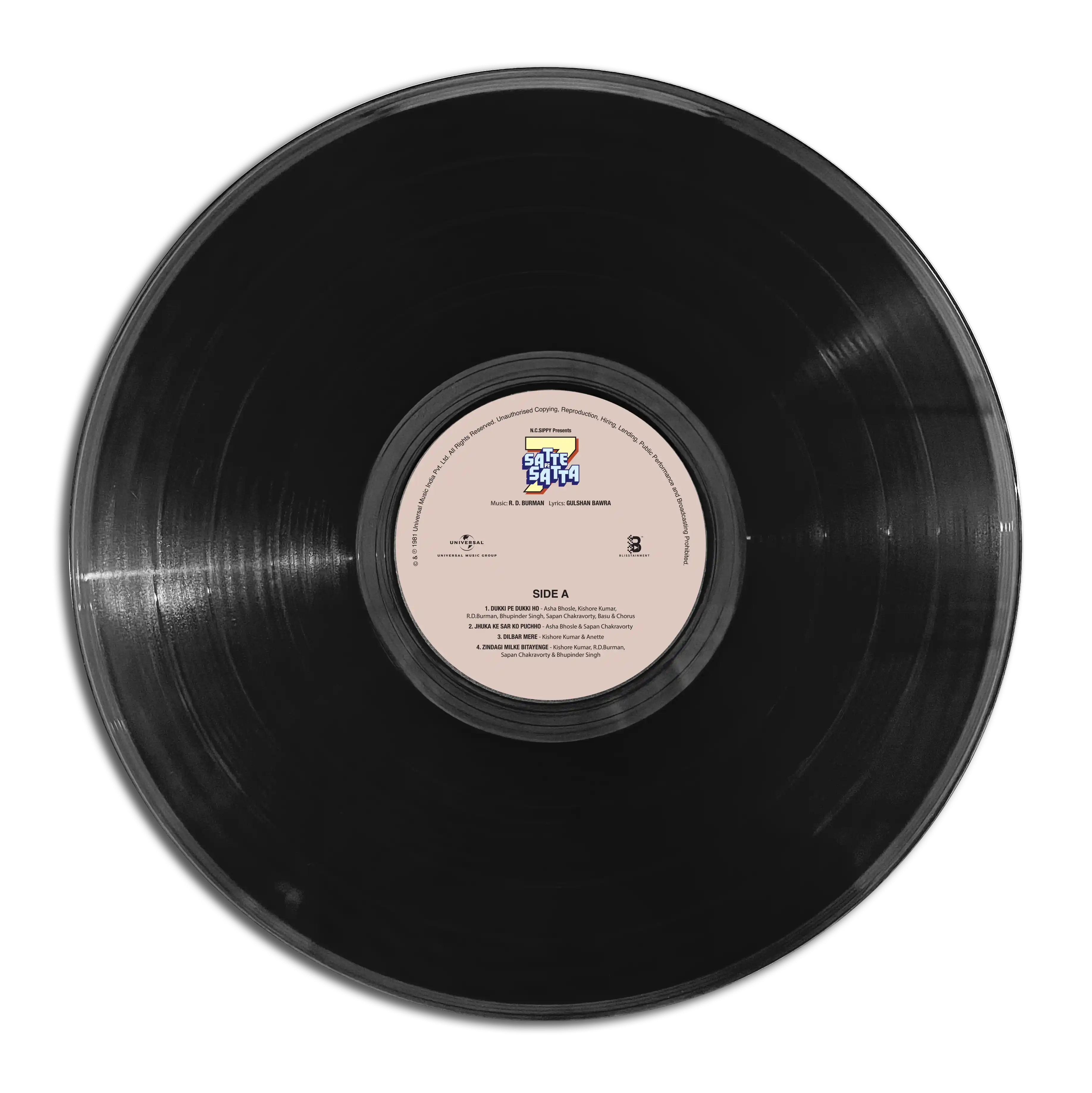 SATTE PE SATTA - VINYL RECORD - thumbnail 3