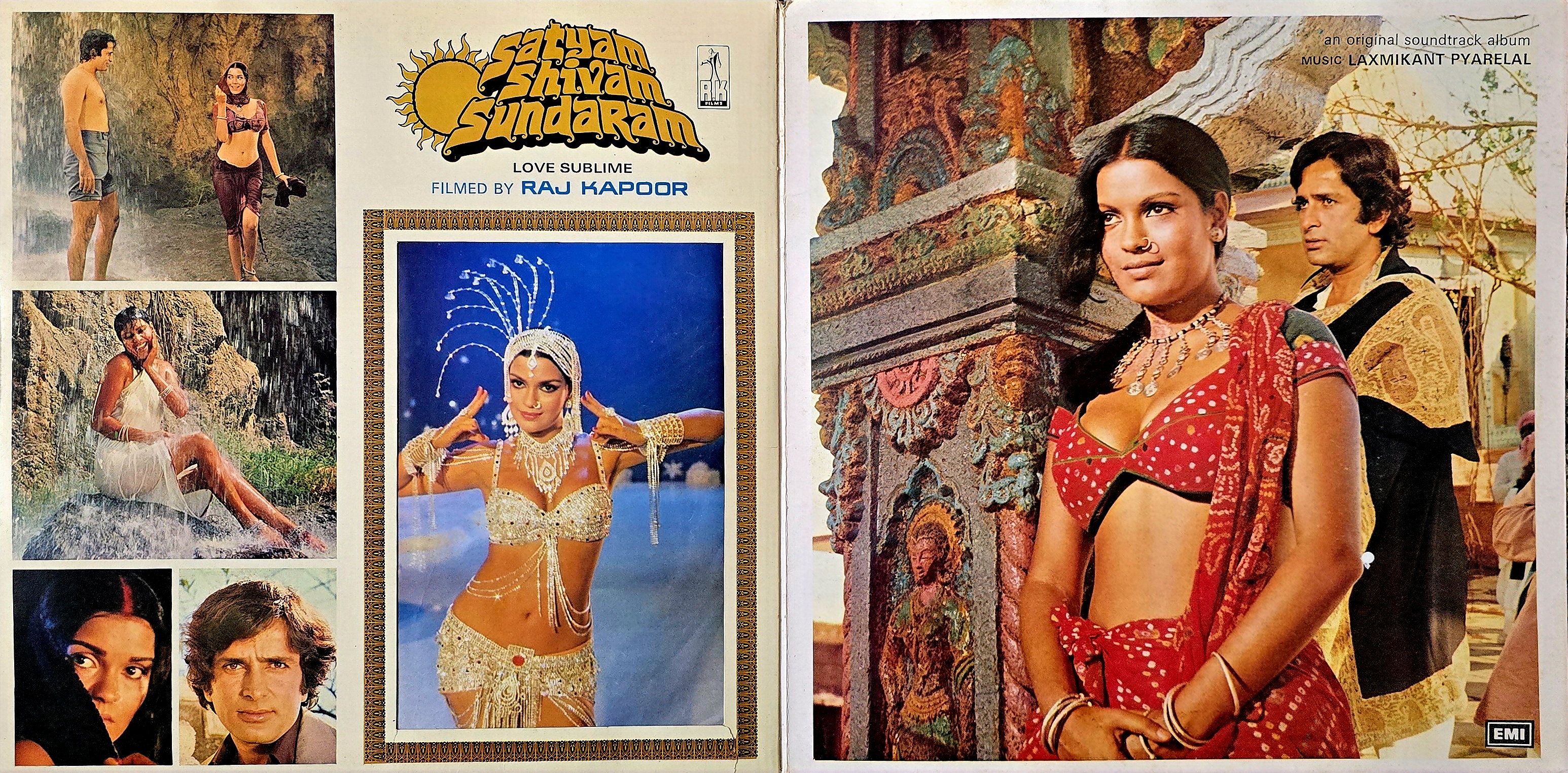 SATYAM SHIVAM SUNDARAM - VINYL RECORD ( HMV / 95% ) PEALP 2011 - thumbnail 2