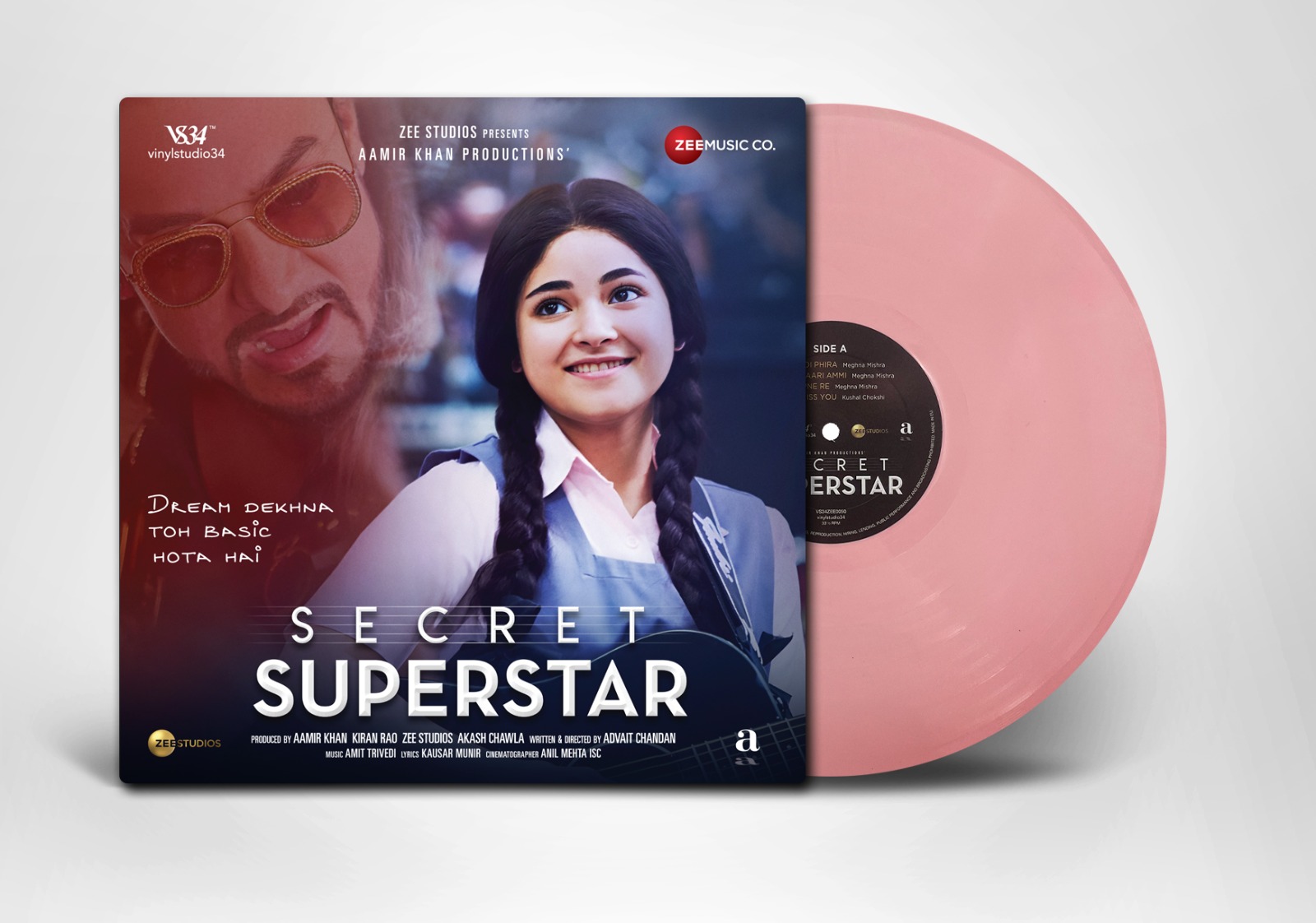 SECRET SUPERSTAR - VINYL RECORD - thumbnail 1