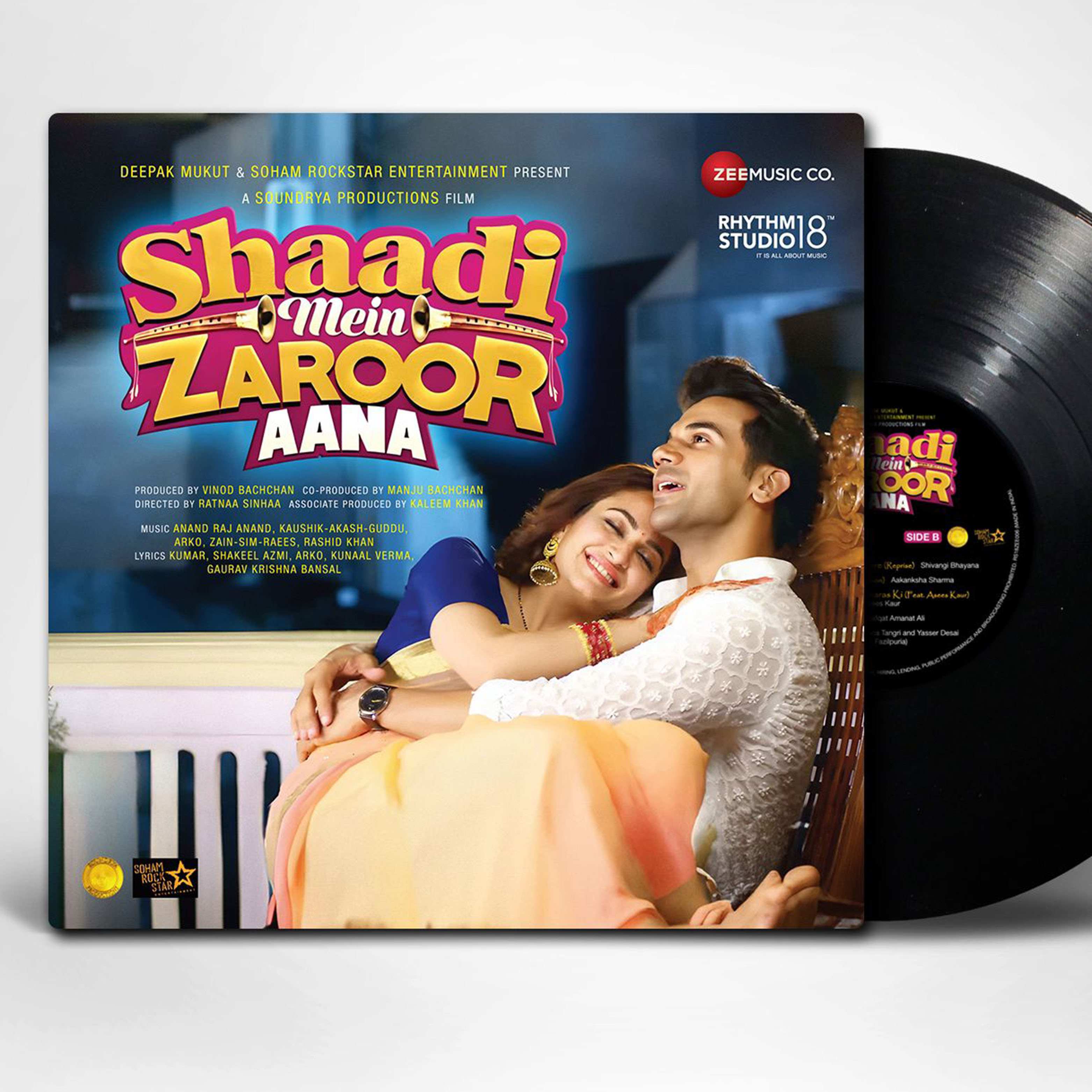 SHAADI MEIN ZAROOR AANA - VINYL RECORD - thumbnail 1