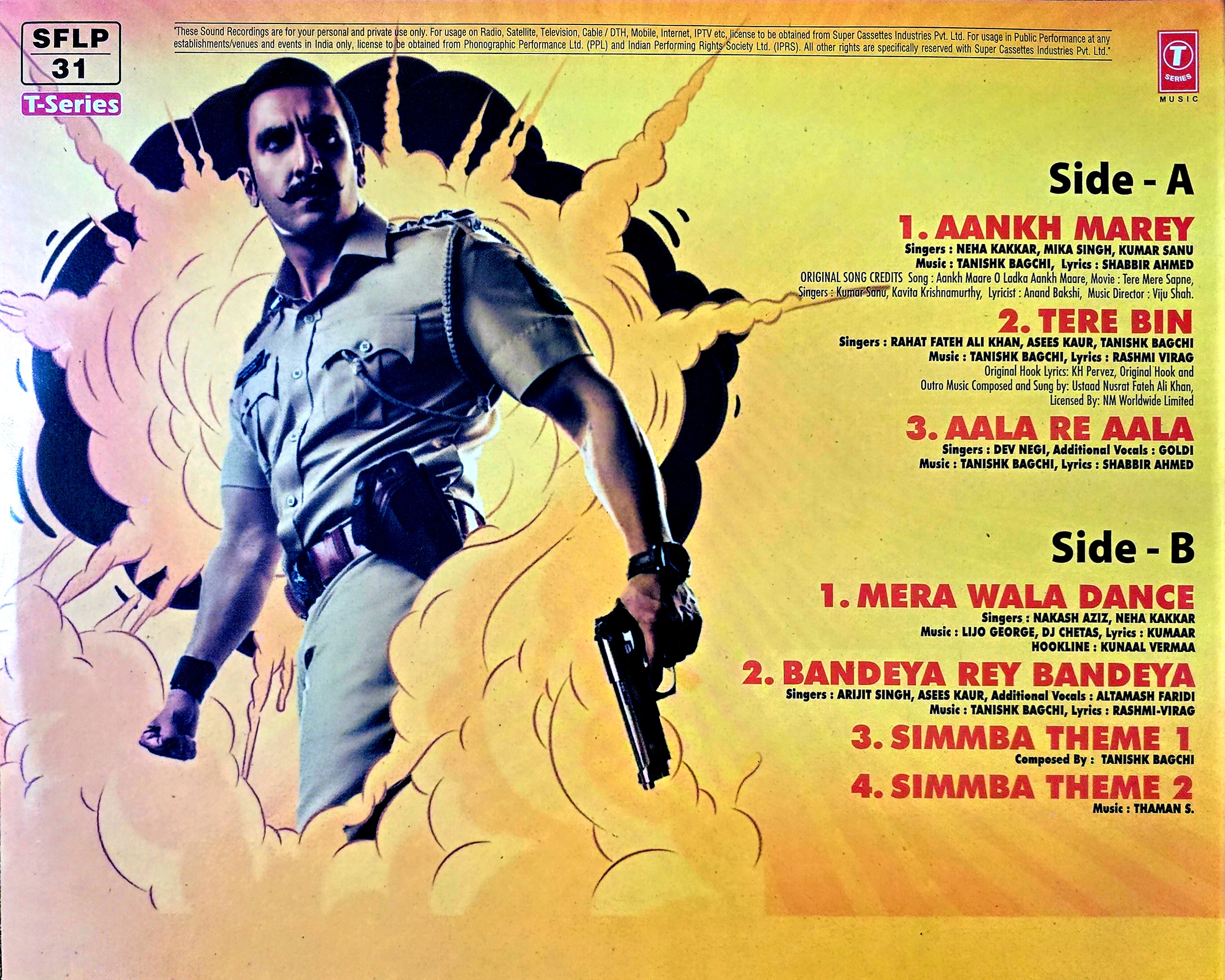 SIMMBA - VINYL RECORD - thumbnail 3