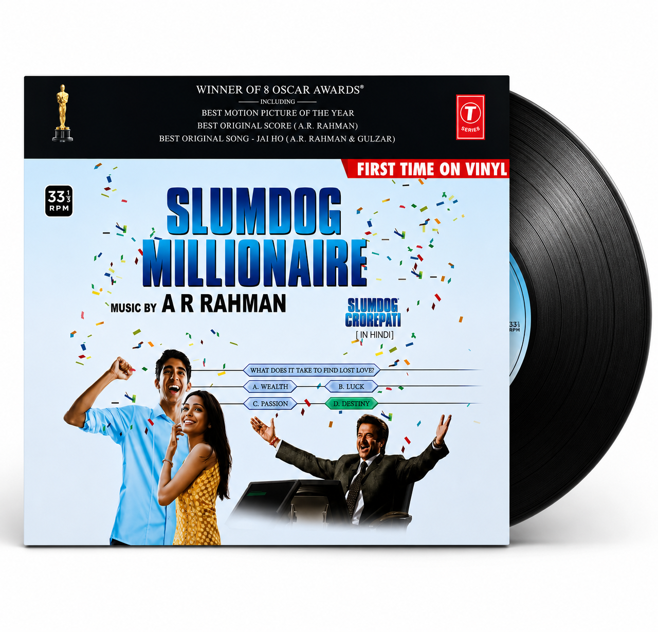 SLUMDOG MILLIONAIRE - VINYL RECORD - thumbnail 1