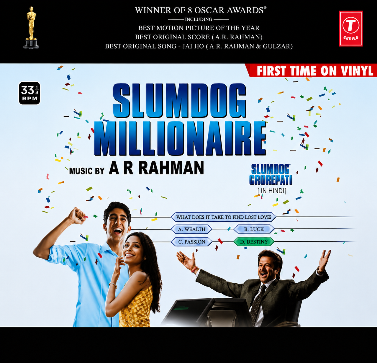 SLUMDOG MILLIONAIRE - VINYL RECORD - thumbnail 2