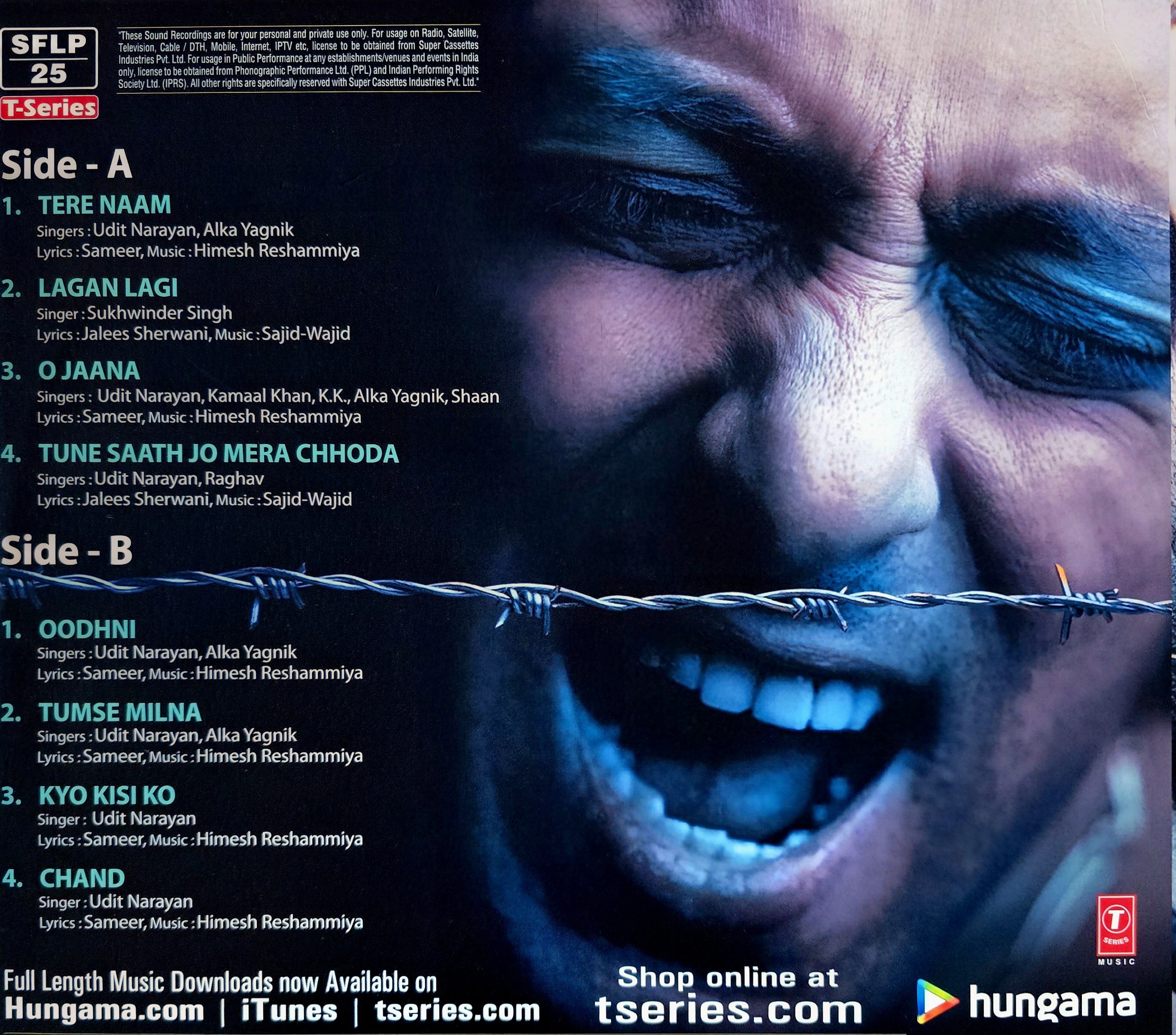 TERE NAAM - VINYL RECORD - thumbnail 2