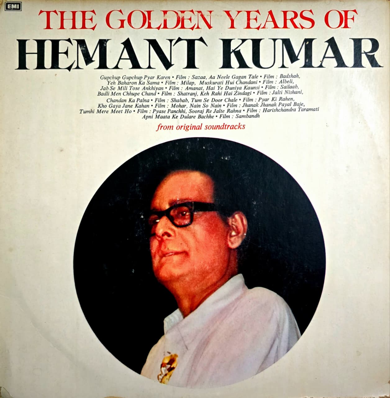THE GOLDEN YEARS OF HEMANT KUMAR - LP RECORD ( HMV / MINT ) PMLP 1024 - thumbnail 1