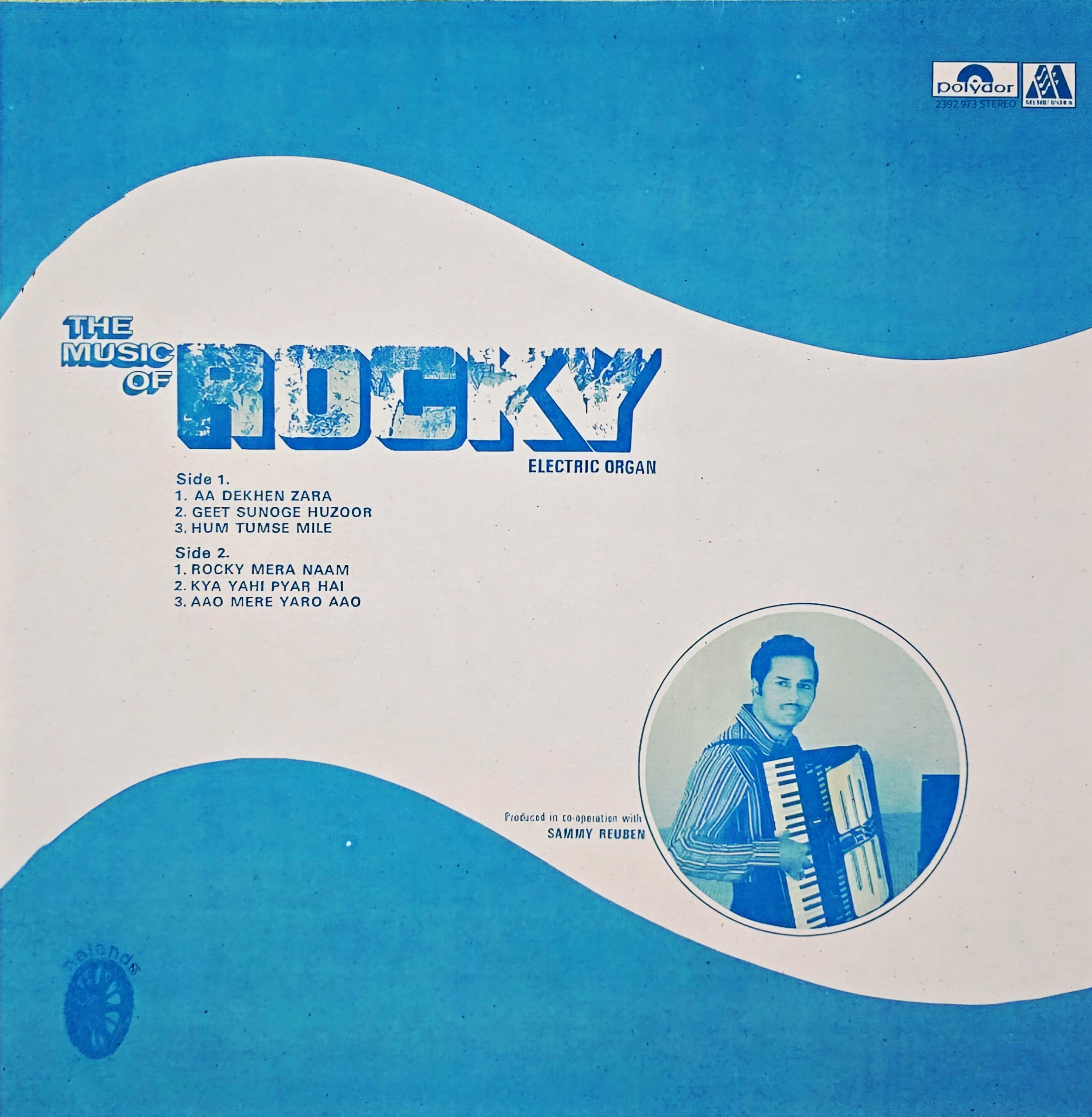 THE MUSIC OF ROCKY - LP RECORD ( MIL / MINT ) 2392 973 - thumbnail 2