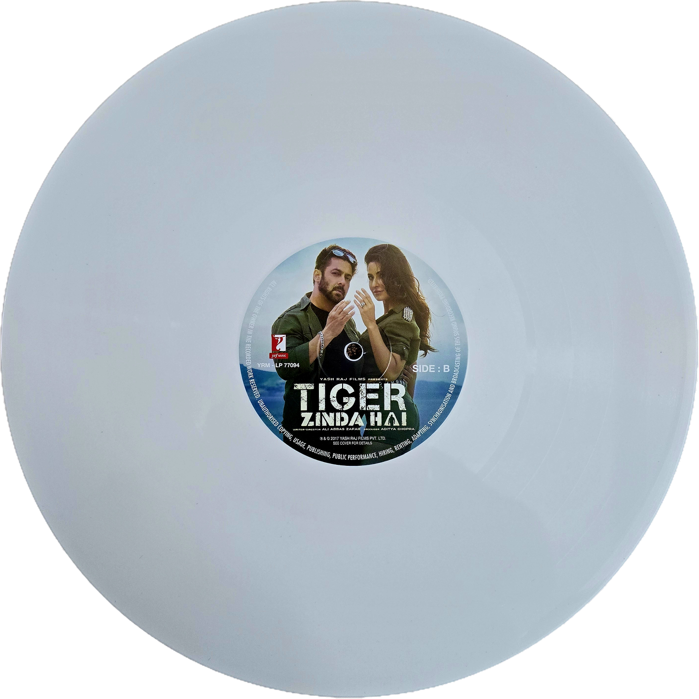TIGER ZINDA HAI - VINYL RECORD ( WHITE ) - thumbnail 2